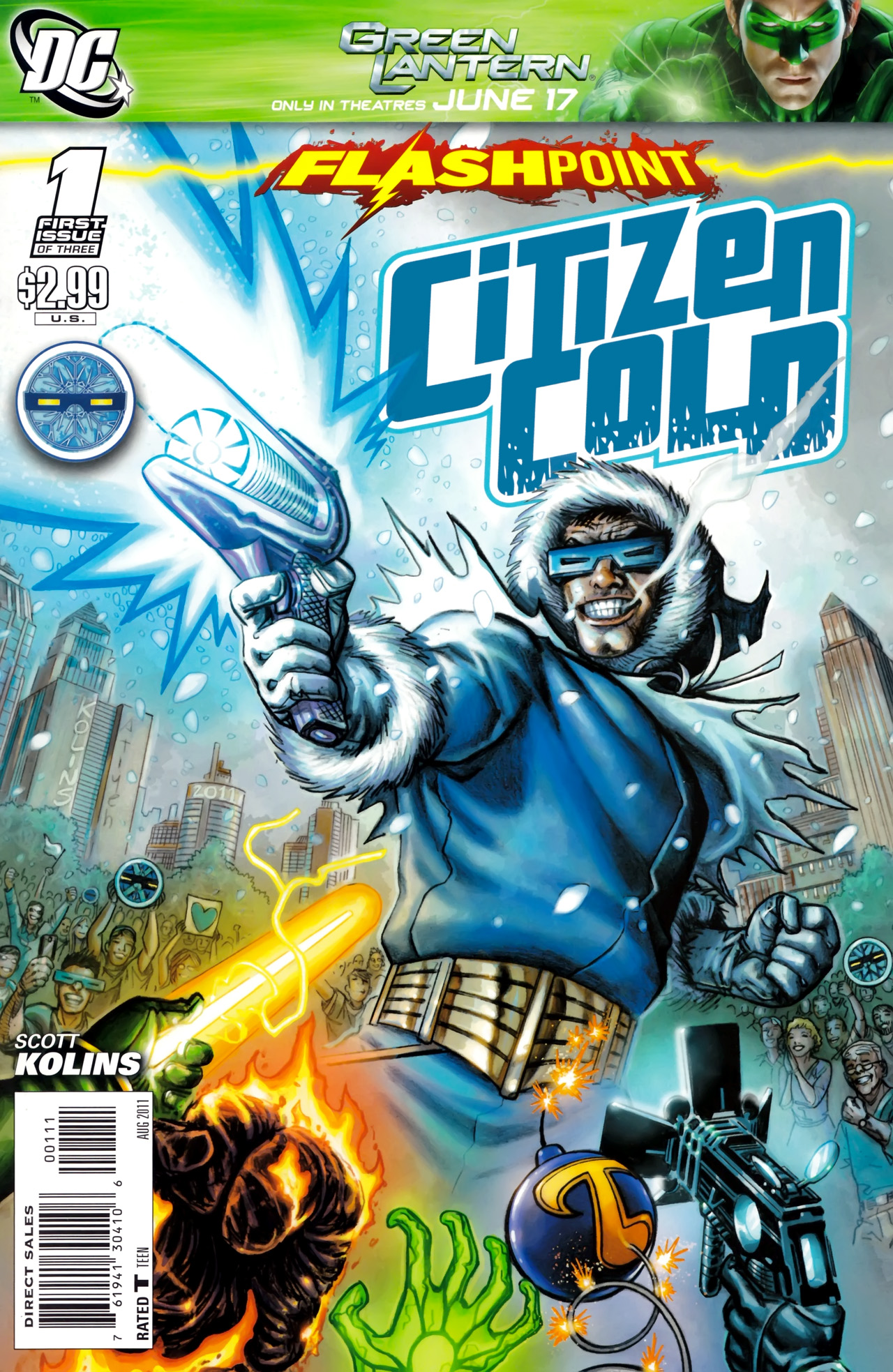 Read online Flashpoint: Citizen Cold comic -  Issue #1 - 1