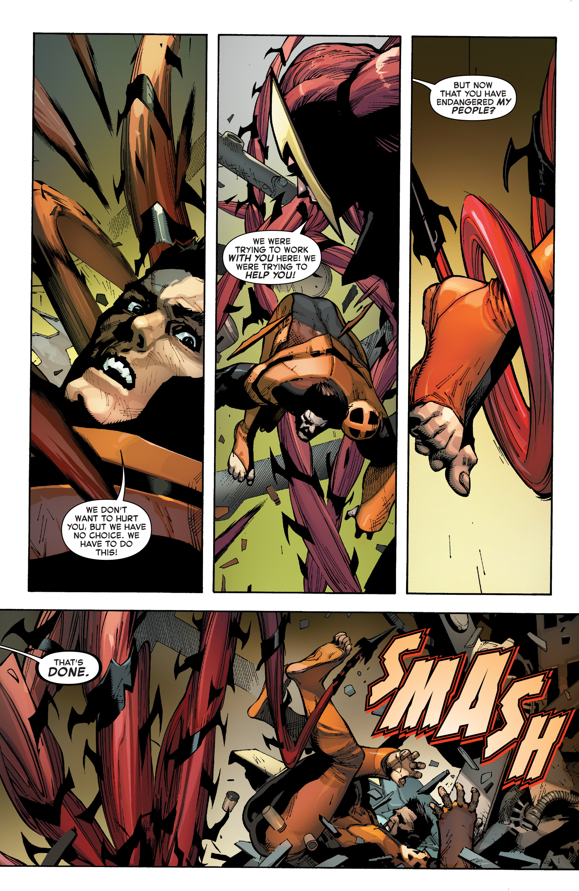 Read online Inhumans Vs. X-Men comic -  Issue #2 - 12