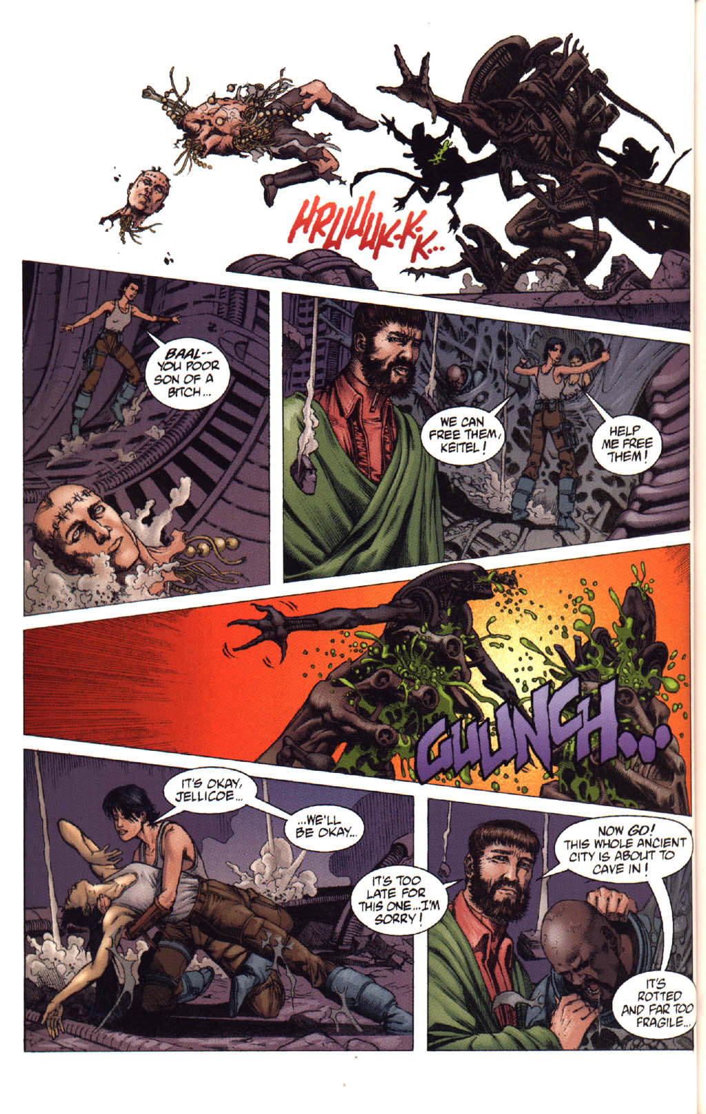 Read online Aliens: Apocalypse - The Destroying Angels comic -  Issue # TPB - 88