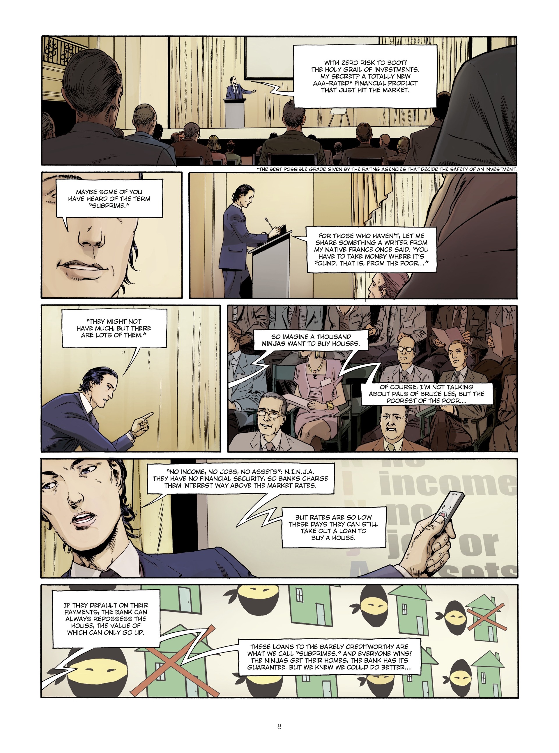 Read online Hedge Fund comic -  Issue #2 - 8