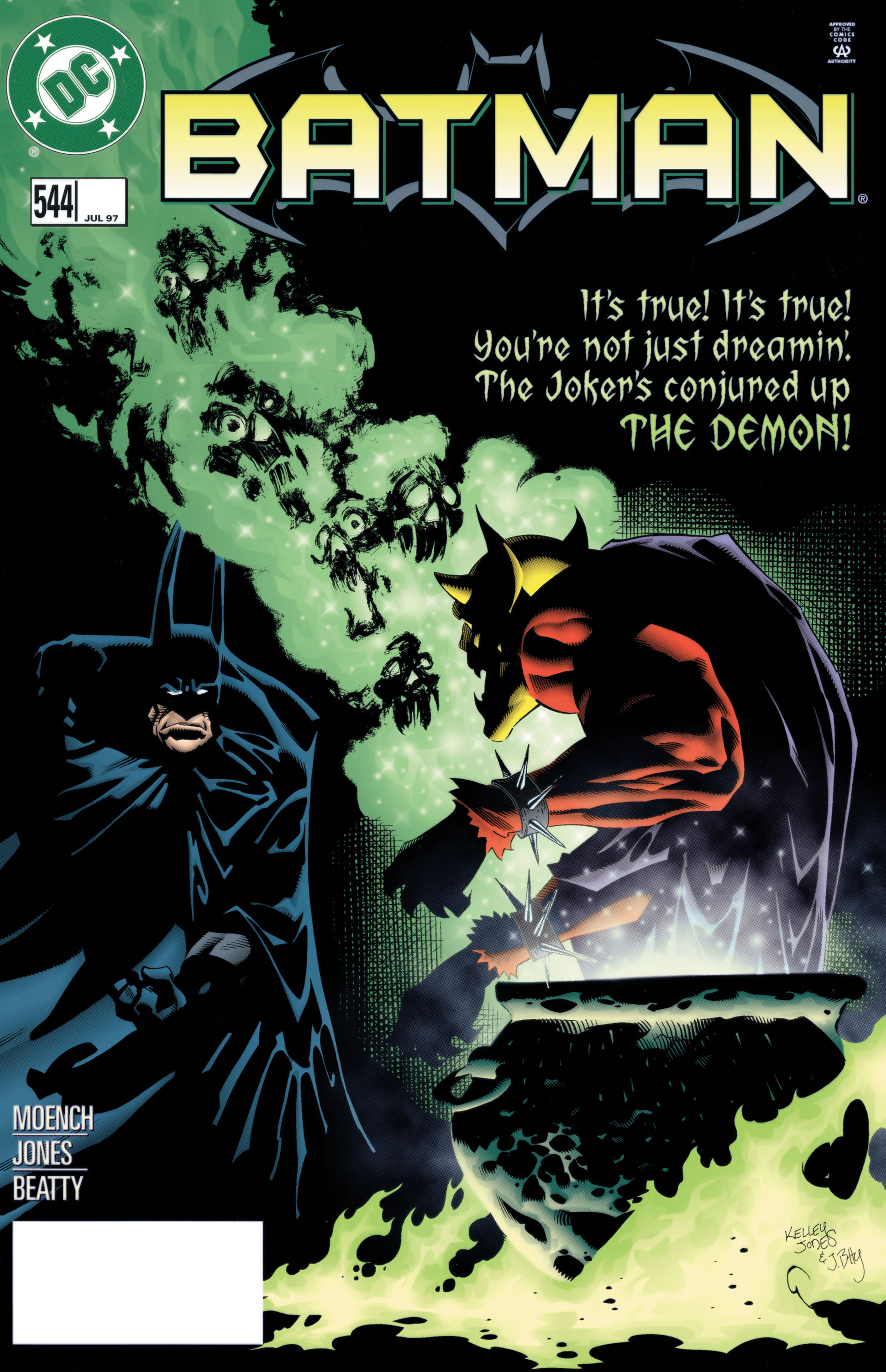 Read online Batman (1940) comic -  Issue #544 - 1