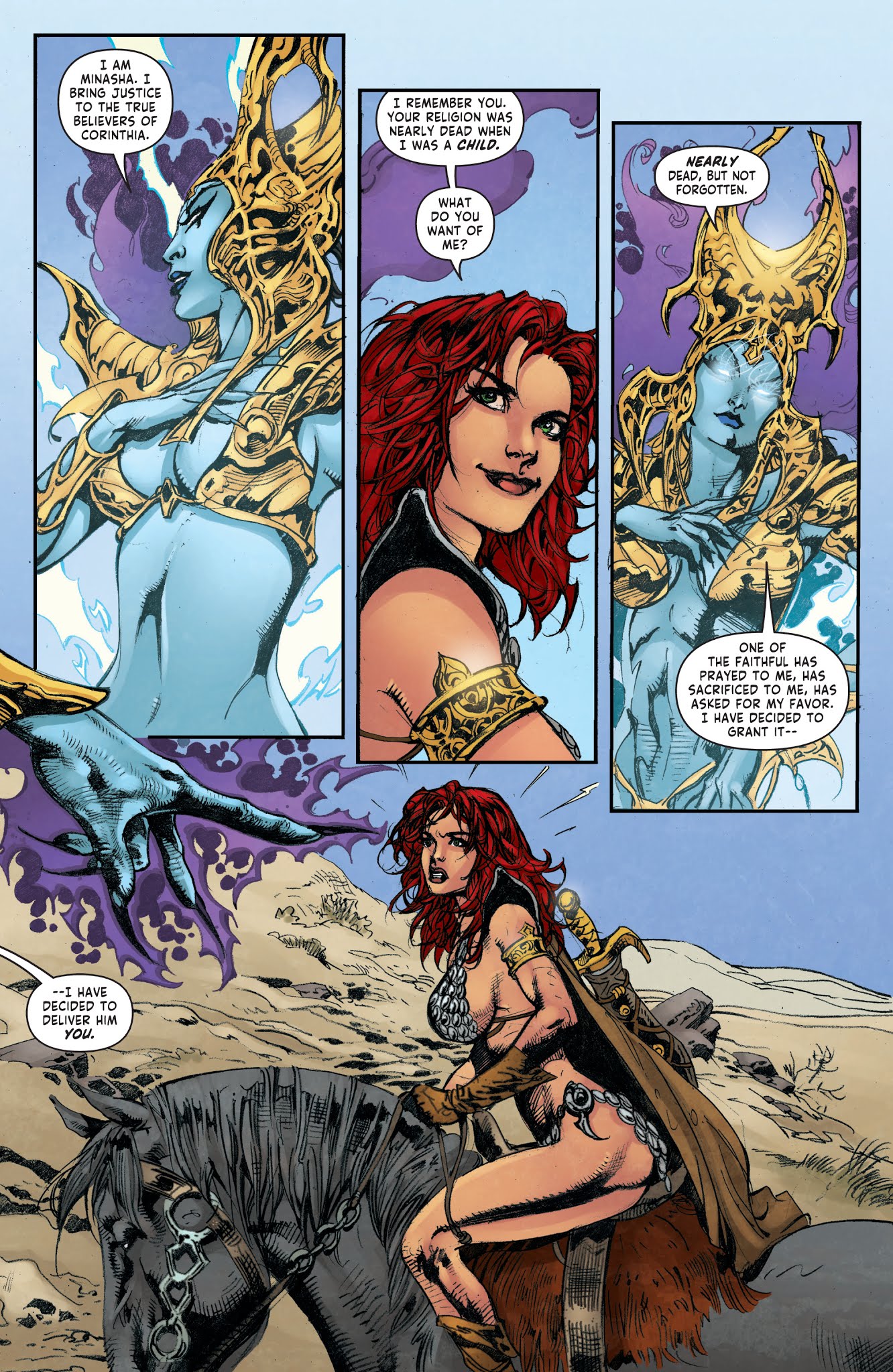 Read online Red Sonja Vol. 4 comic -  Issue #23 - 9