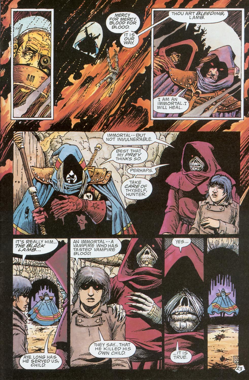 Read online The Black Lamb comic -  Issue #1 - 24