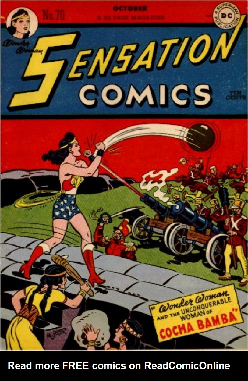 Read online Sensation (Mystery) Comics comic -  Issue #70 - 1