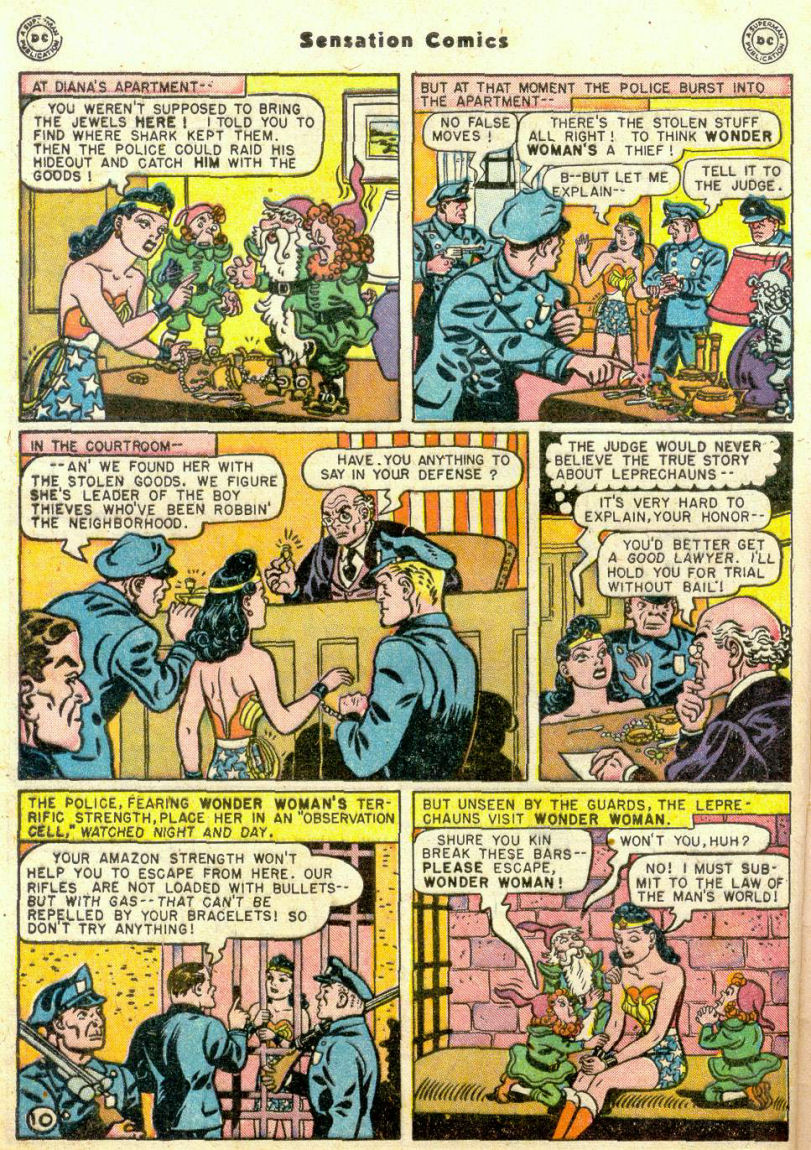Read online Sensation (Mystery) Comics comic -  Issue #75 - 11