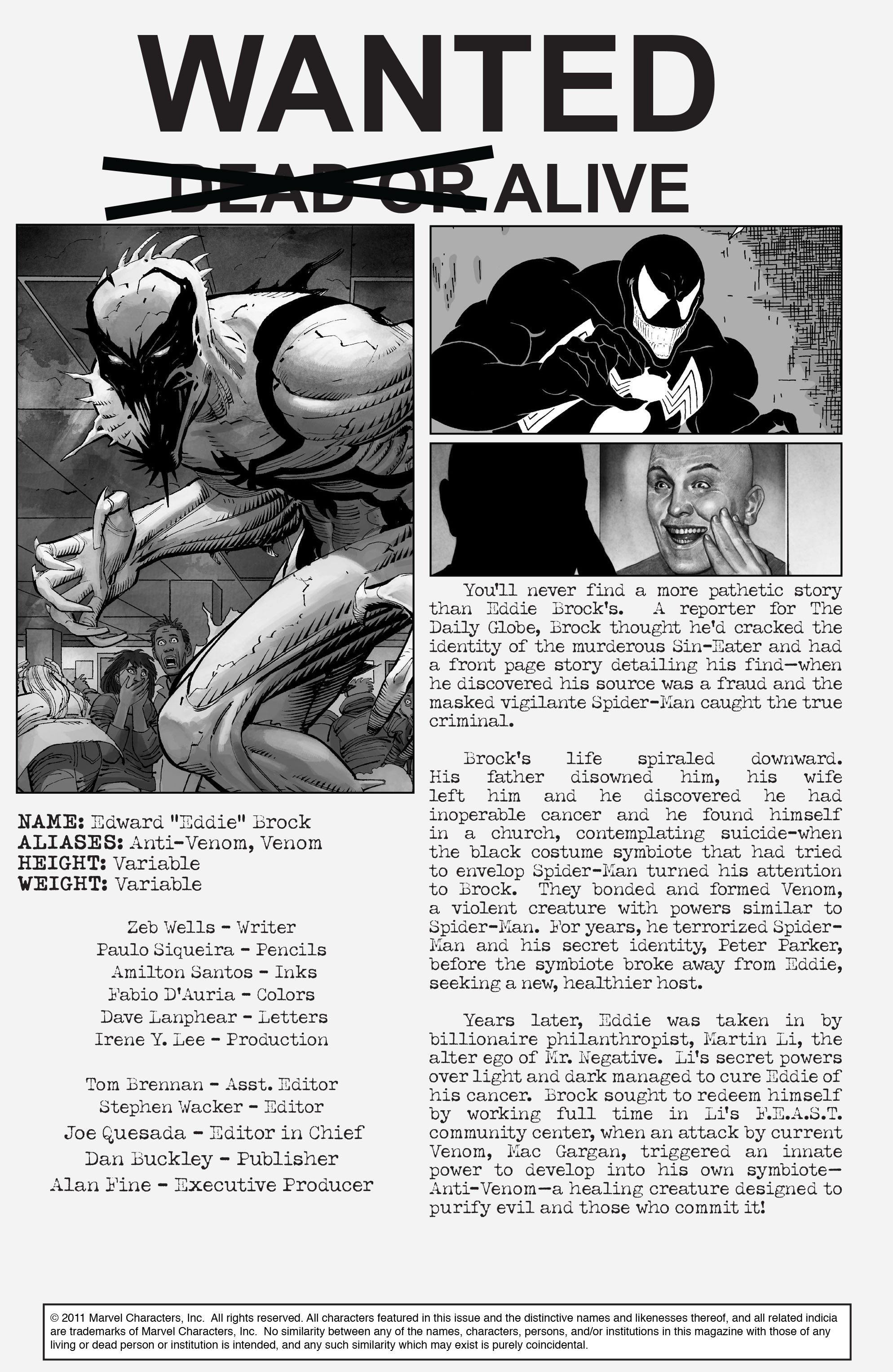 Read online Amazing Spider-Man Presents: Anti-Venom - New Ways To Live comic -  Issue #1 - 2