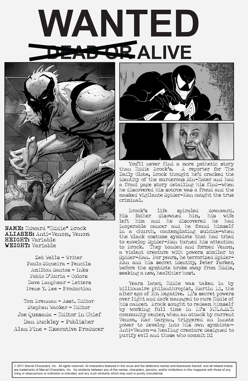 Amazing Spider-Man Presents: Anti-Venom - New Ways To Live issue 1 - Page 2