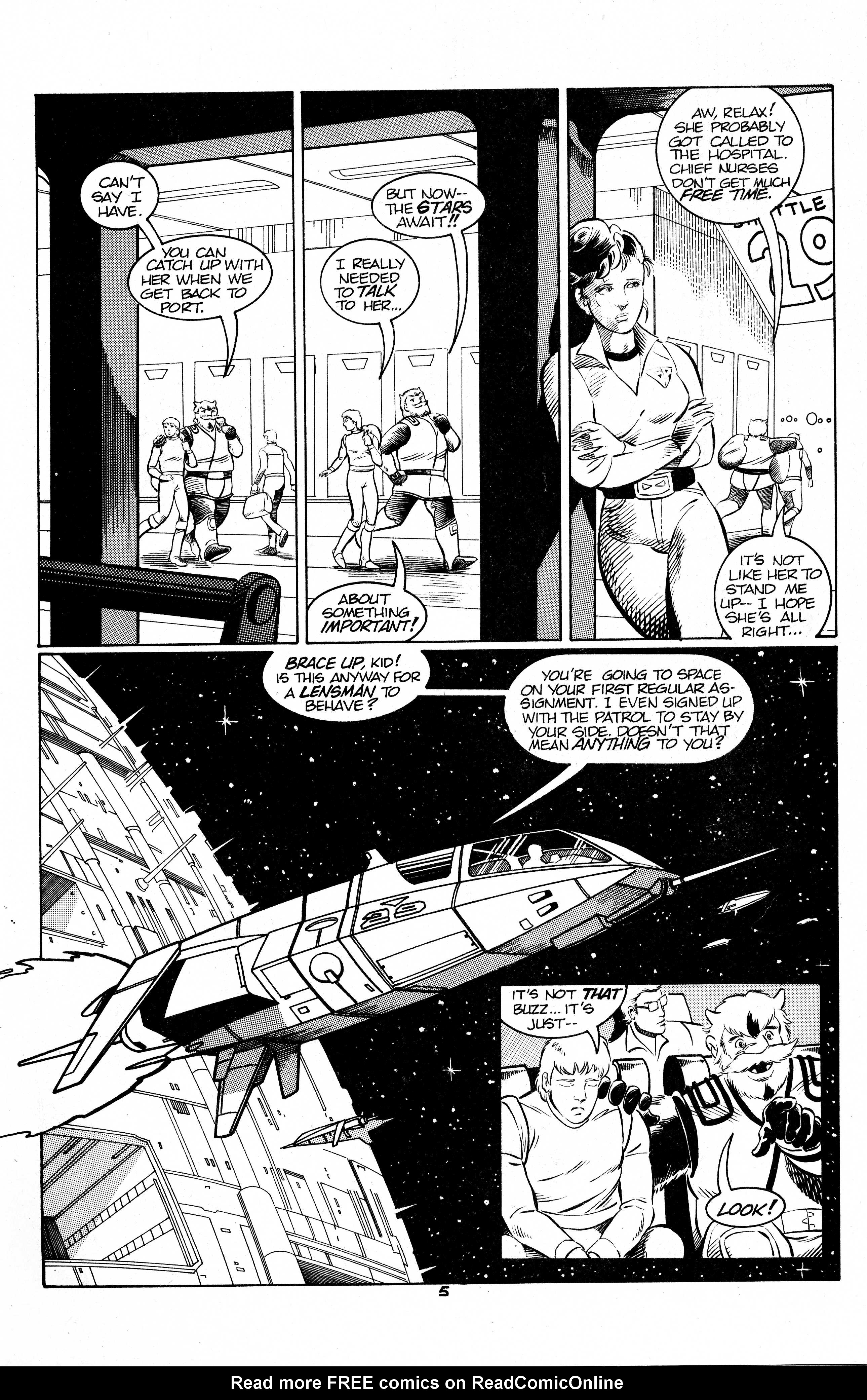 Read online Lensman: War of the Galaxies comic -  Issue #1 - 6