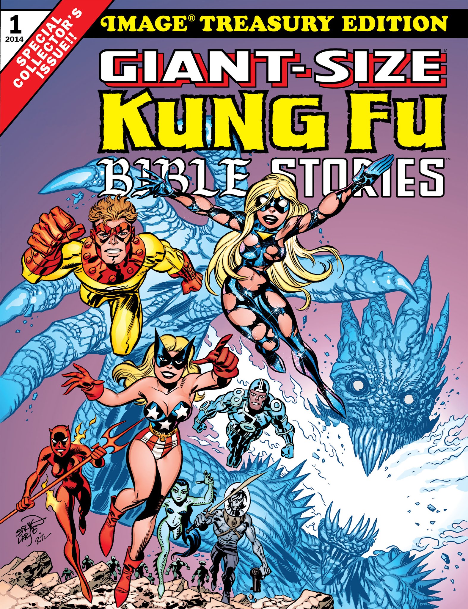 Read online Giant-Size Kung Fu Bible Stories comic -  Issue # Full - 1