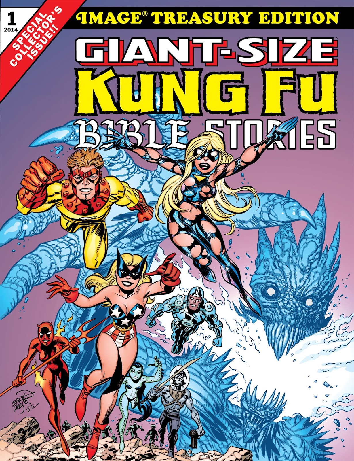 Giant-Size Kung Fu Bible Stories issue Full - Page 1