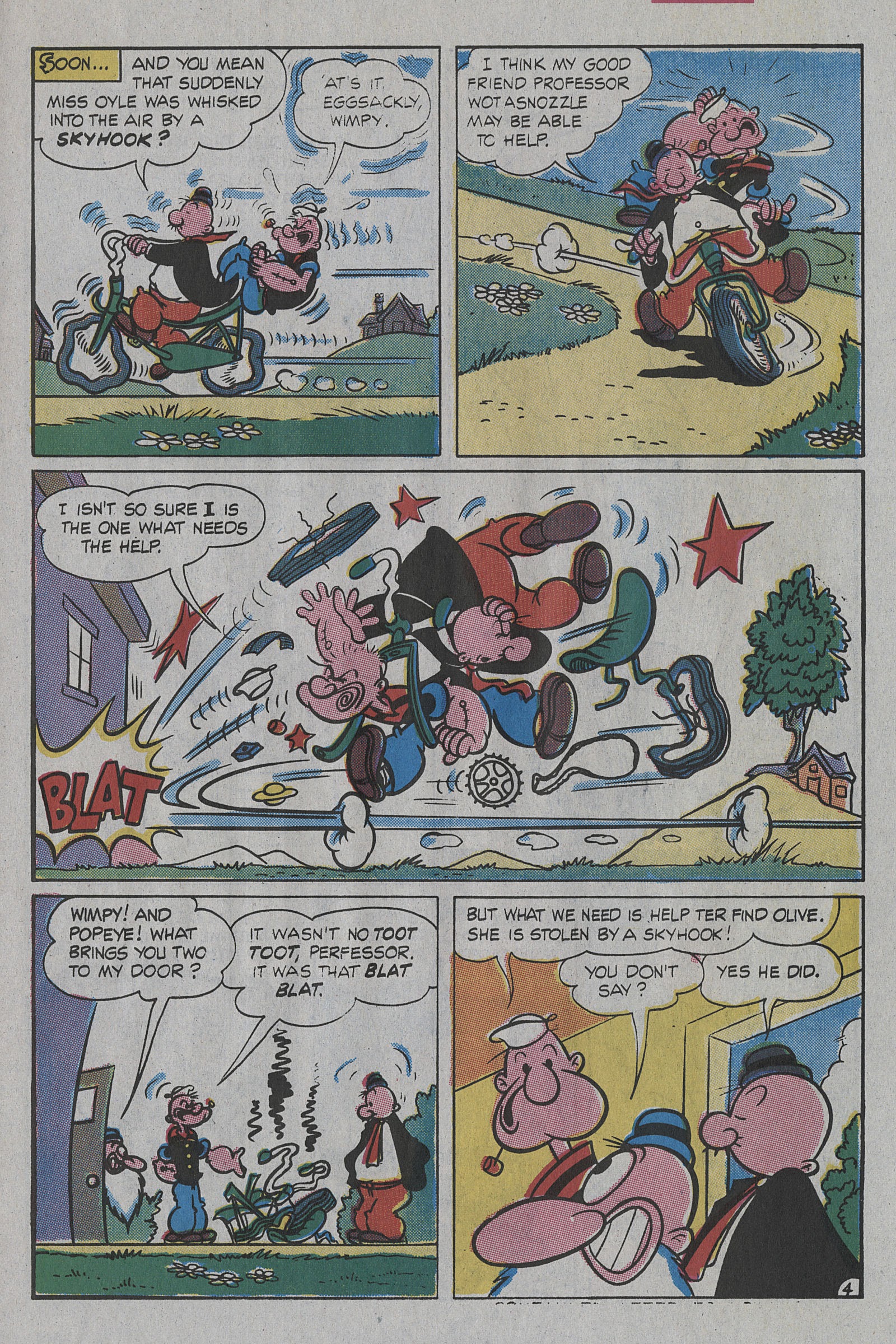 Read online Popeye (1993) comic -  Issue #4 - 7