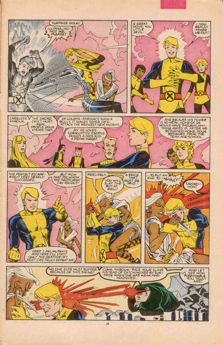 Read online The New Mutants comic -  Issue #34 - 20