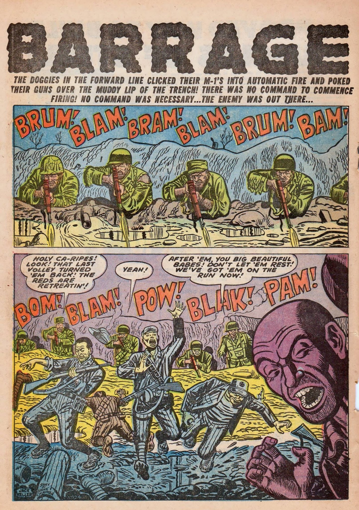 Read online War Action comic -  Issue #6 - 12