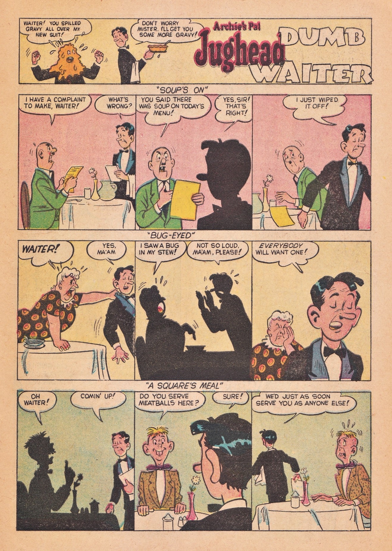 Read online Archie's Joke Book Magazine comic -  Issue #16 - 27