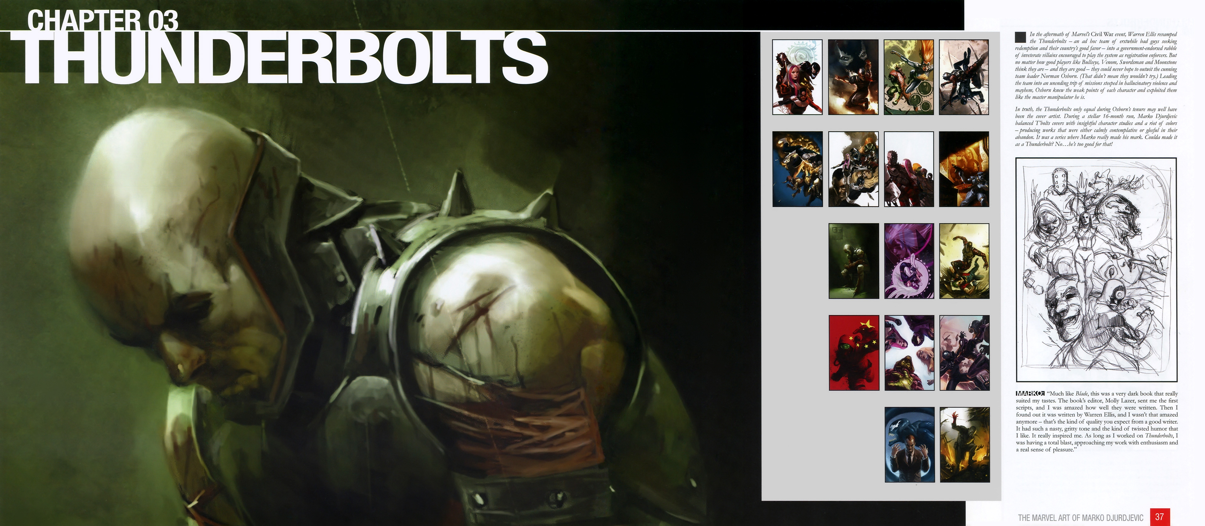 Read online The Marvel Art of Marko Djurdjevic comic -  Issue # TPB (Part 1) - 39