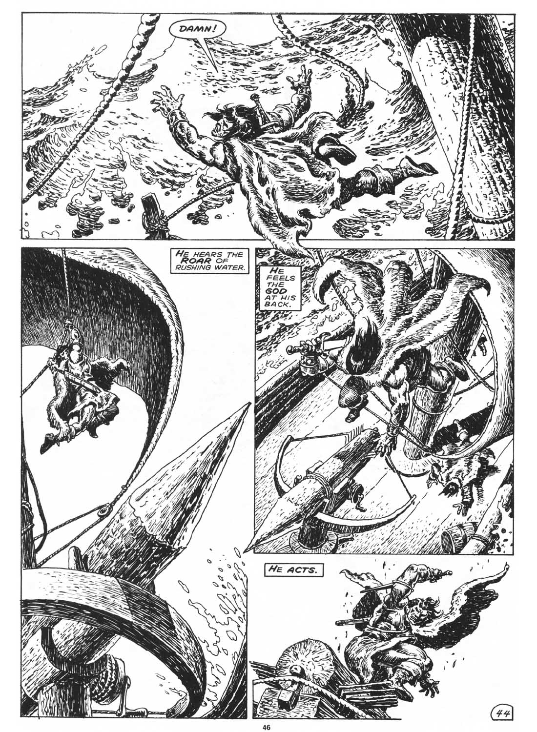 The Savage Sword Of Conan issue 168 - Page 47