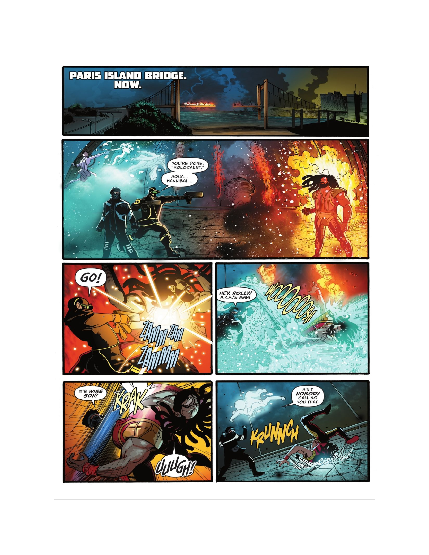 Read online Blood Syndicate: Season One comic -  Issue #6 - 4