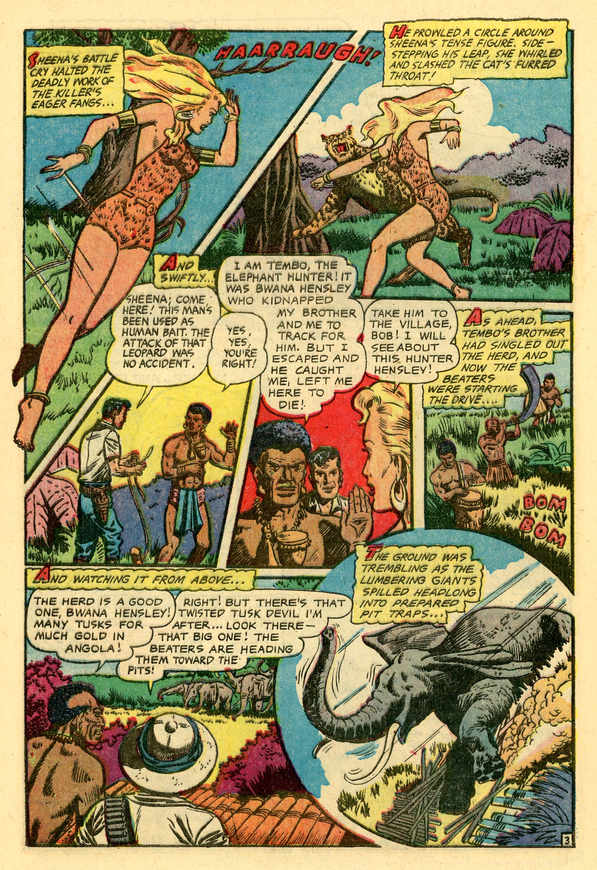 Read online Sheena, Queen of the Jungle (1942) comic -  Issue #17 - 28