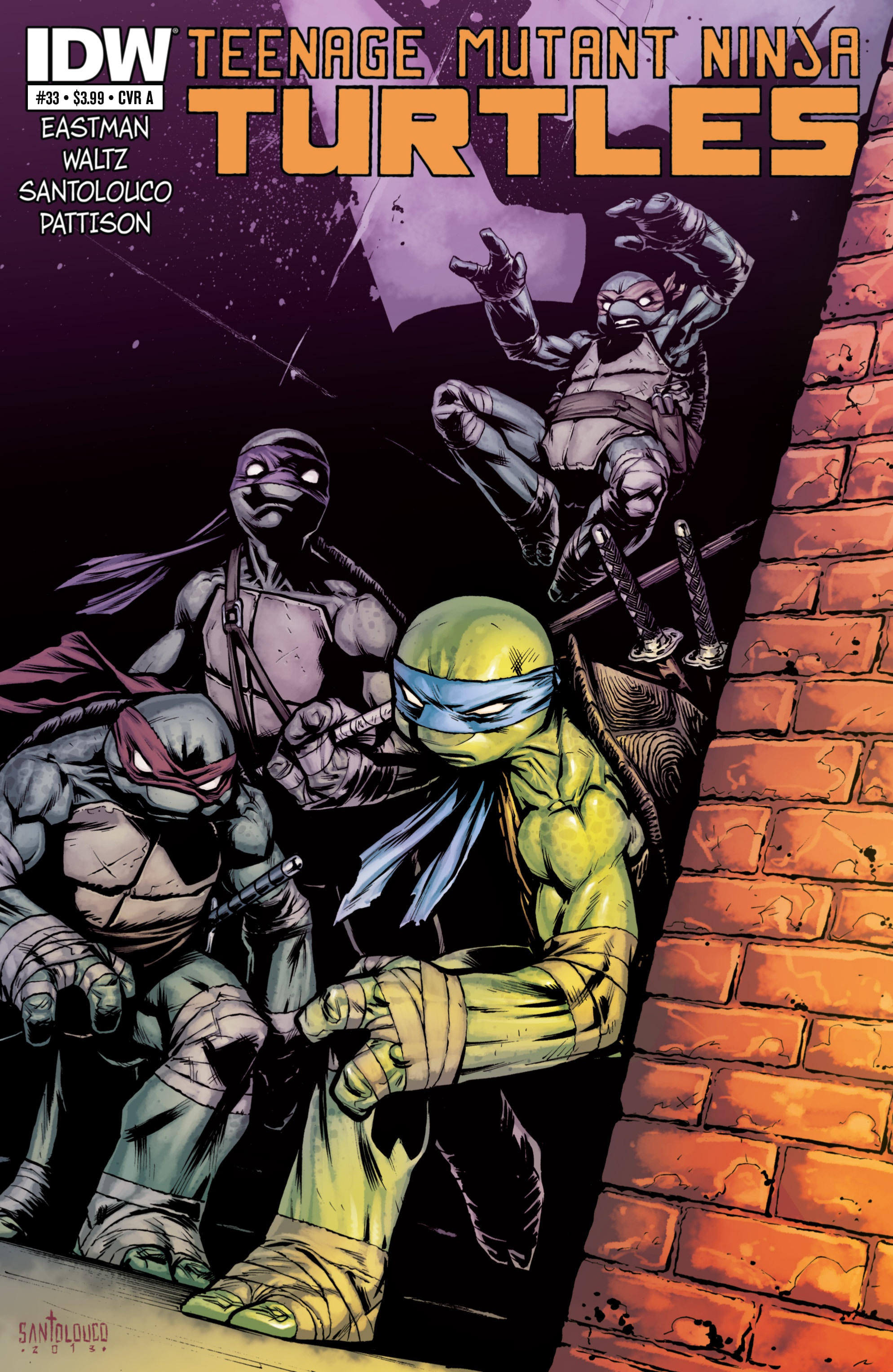 Read online Teenage Mutant Ninja Turtles (2011) comic -  Issue #33 - 1