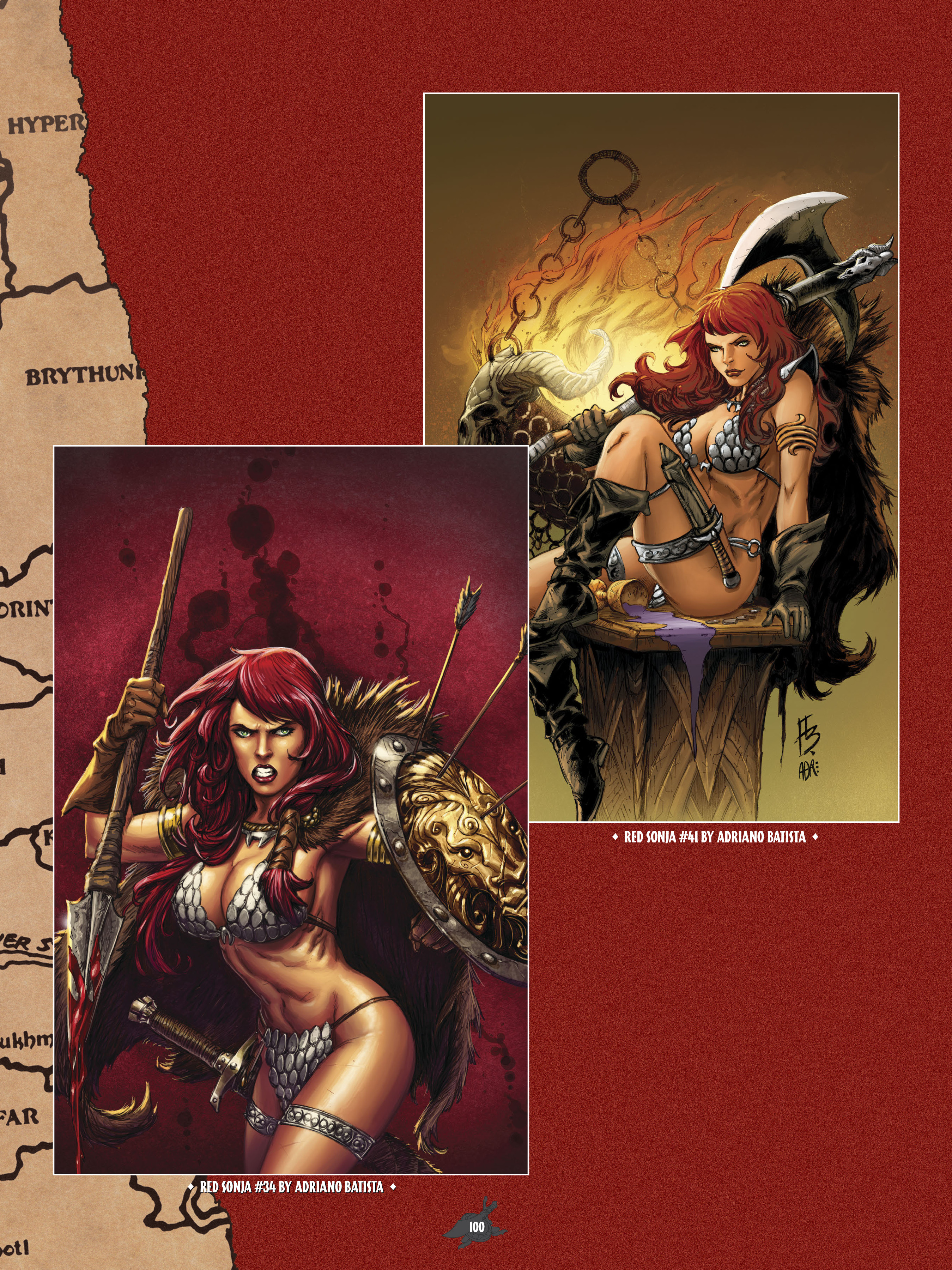 Read online The Art of Red Sonja comic -  Issue # TPB 1 (Part 1) - 99