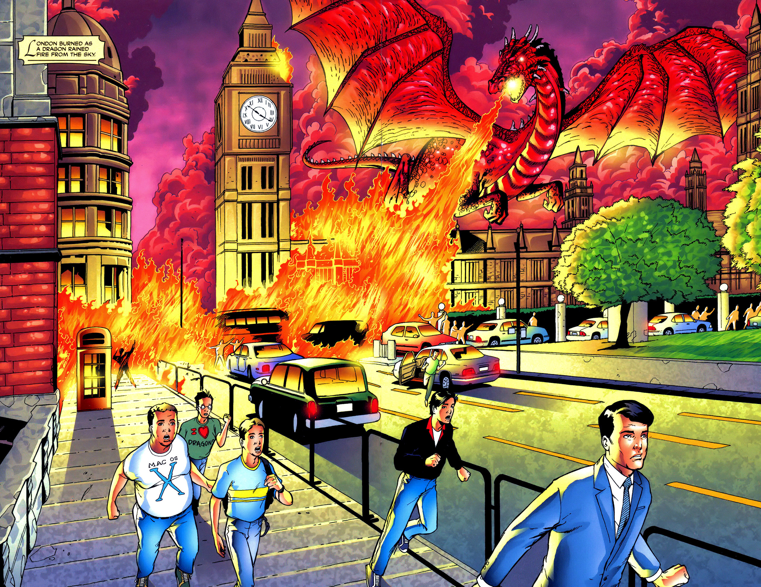 Read online Avengelyne: Dragon Realm comic -  Issue #0.5 - 9