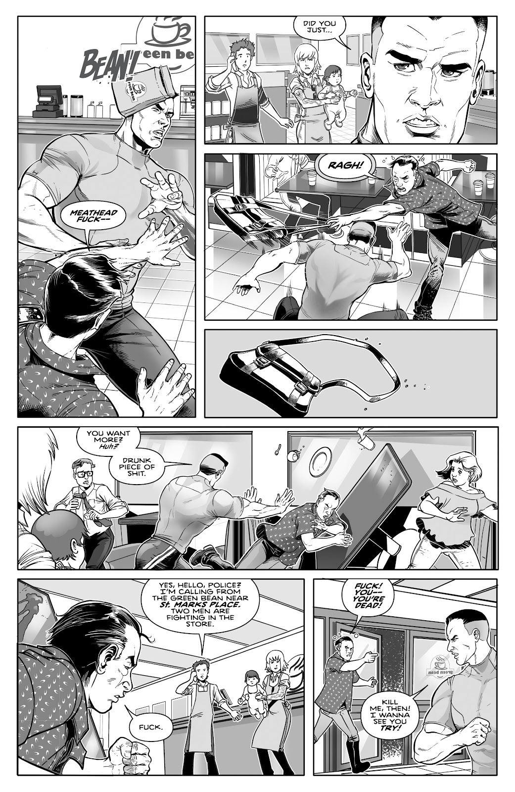 Gangster Ass Barista issue 1 - Page 10