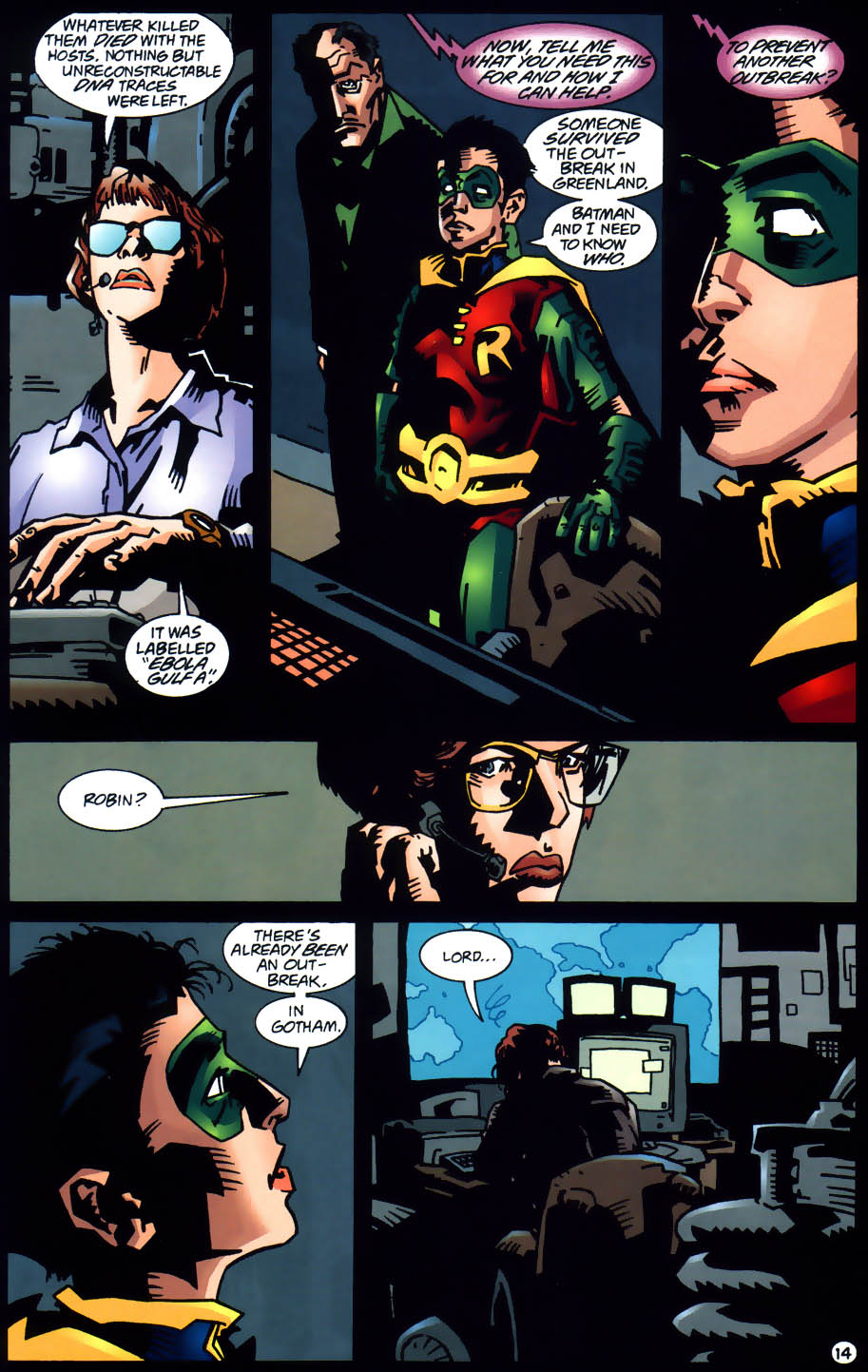 Read online Batman: Contagion comic -  Issue #2 - 14