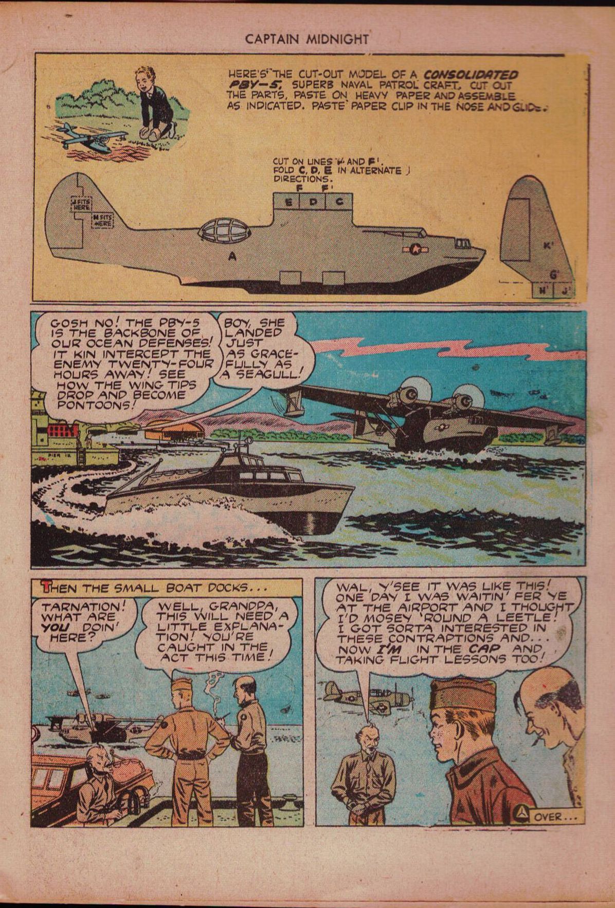 Read online Captain Midnight (1942) comic -  Issue #16 - 27