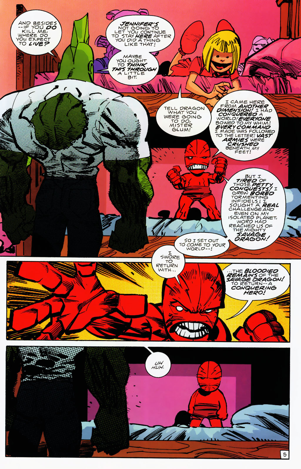 Read online The Savage Dragon (1993) comic -  Issue #115 - 92