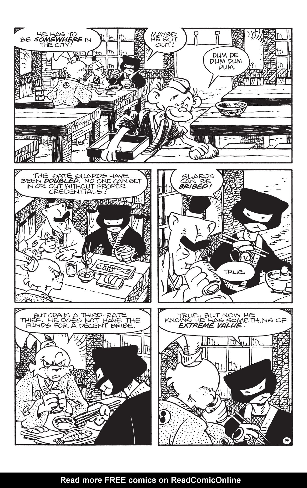 Read online Usagi Yojimbo: The Hidden comic -  Issue #6 - 17