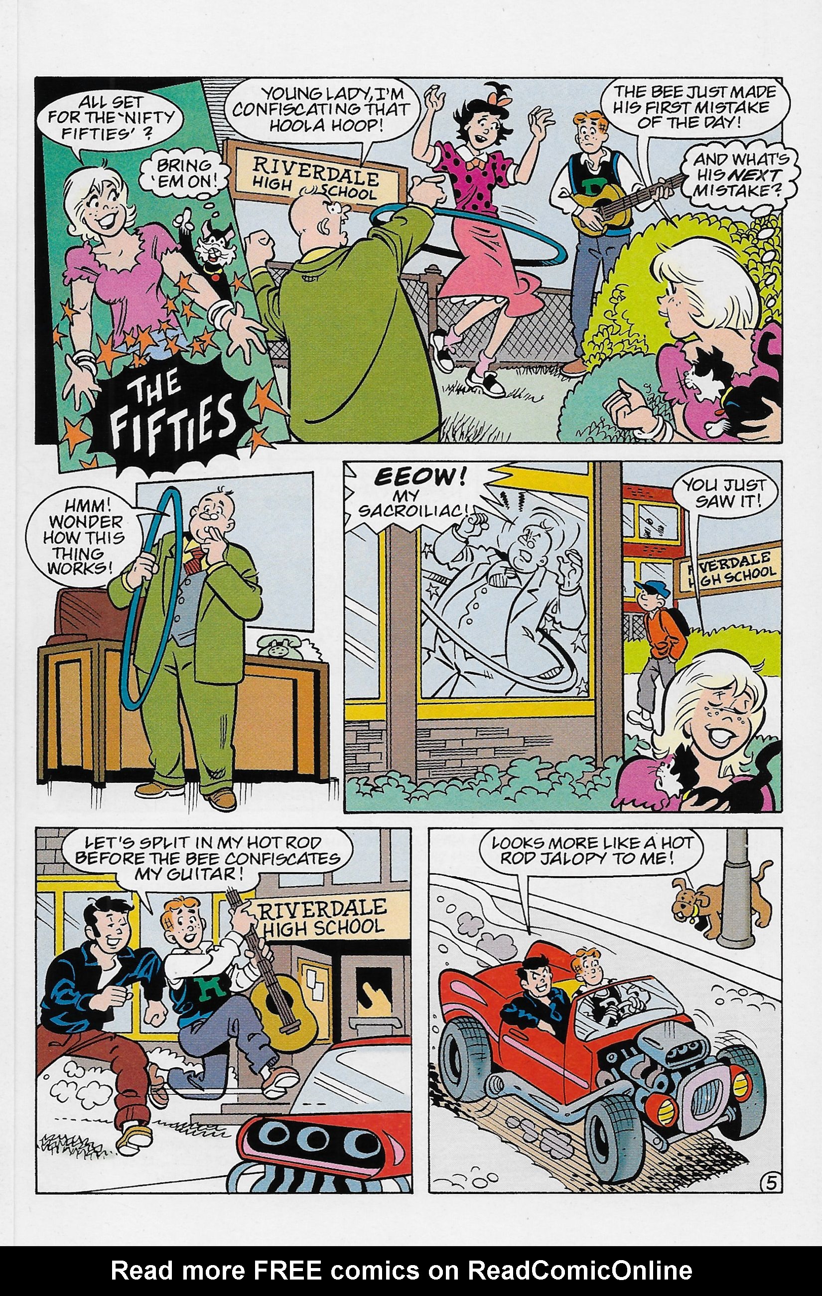 Read online Archie & Friends A Timely Tale comic -  Issue # Full - 7