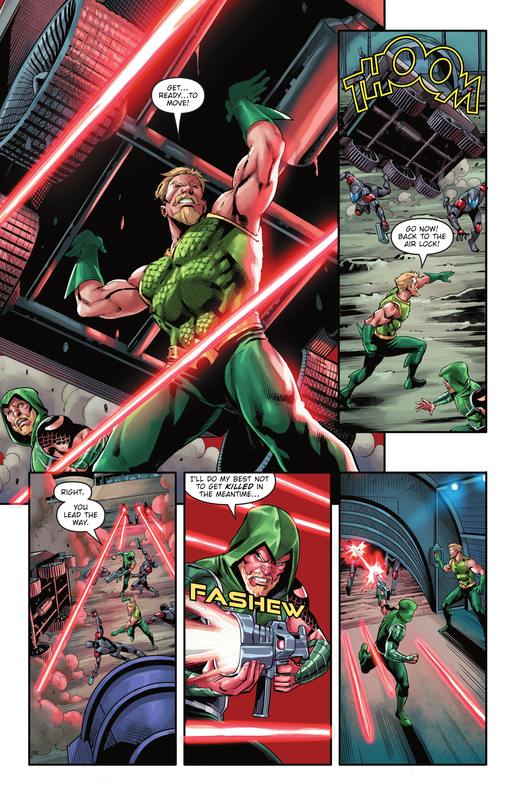 Read online Aquaman/Green Arrow - Deep Target comic -  Issue #4 - 6