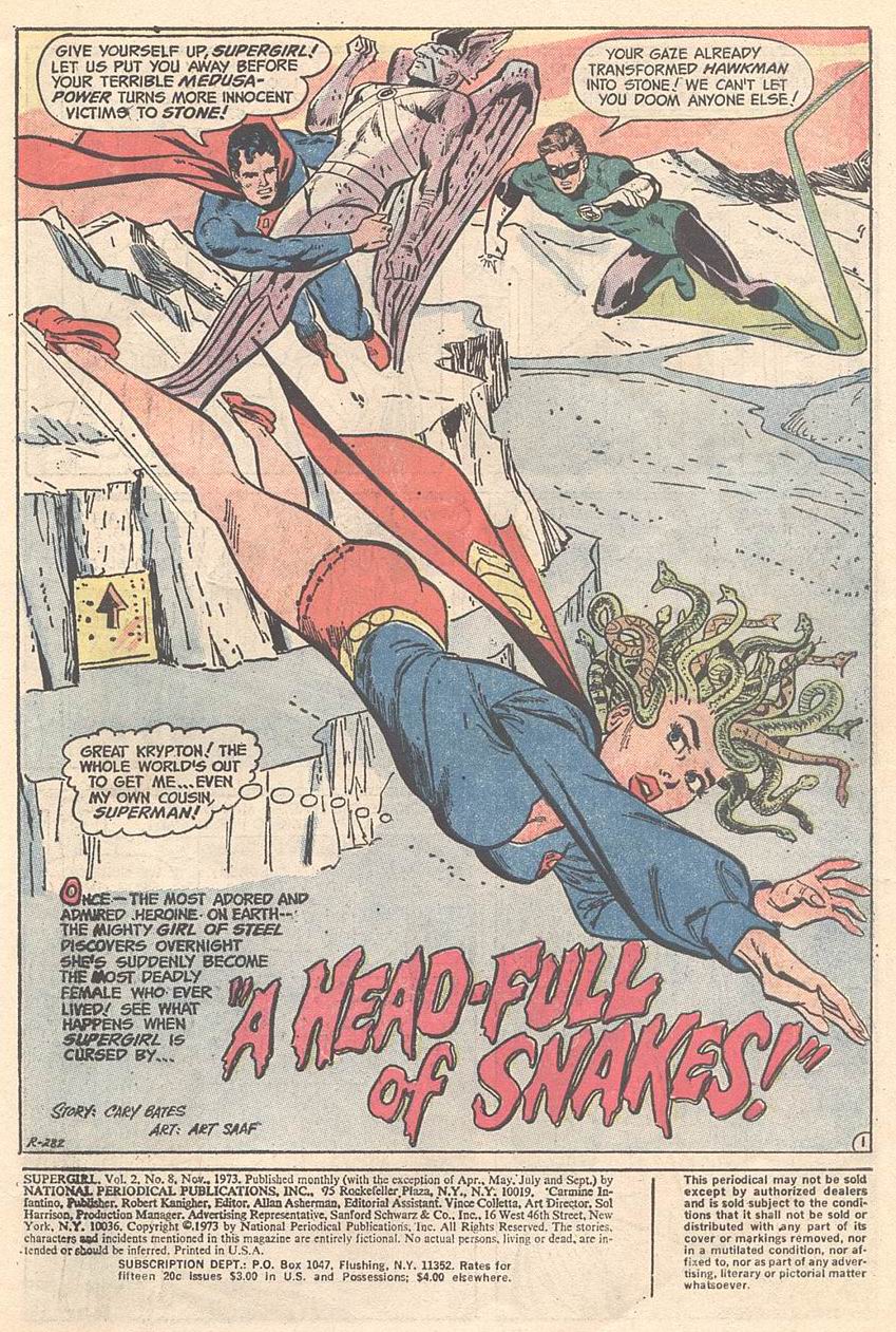 Read online Supergirl (1972) comic -  Issue #8 - 2