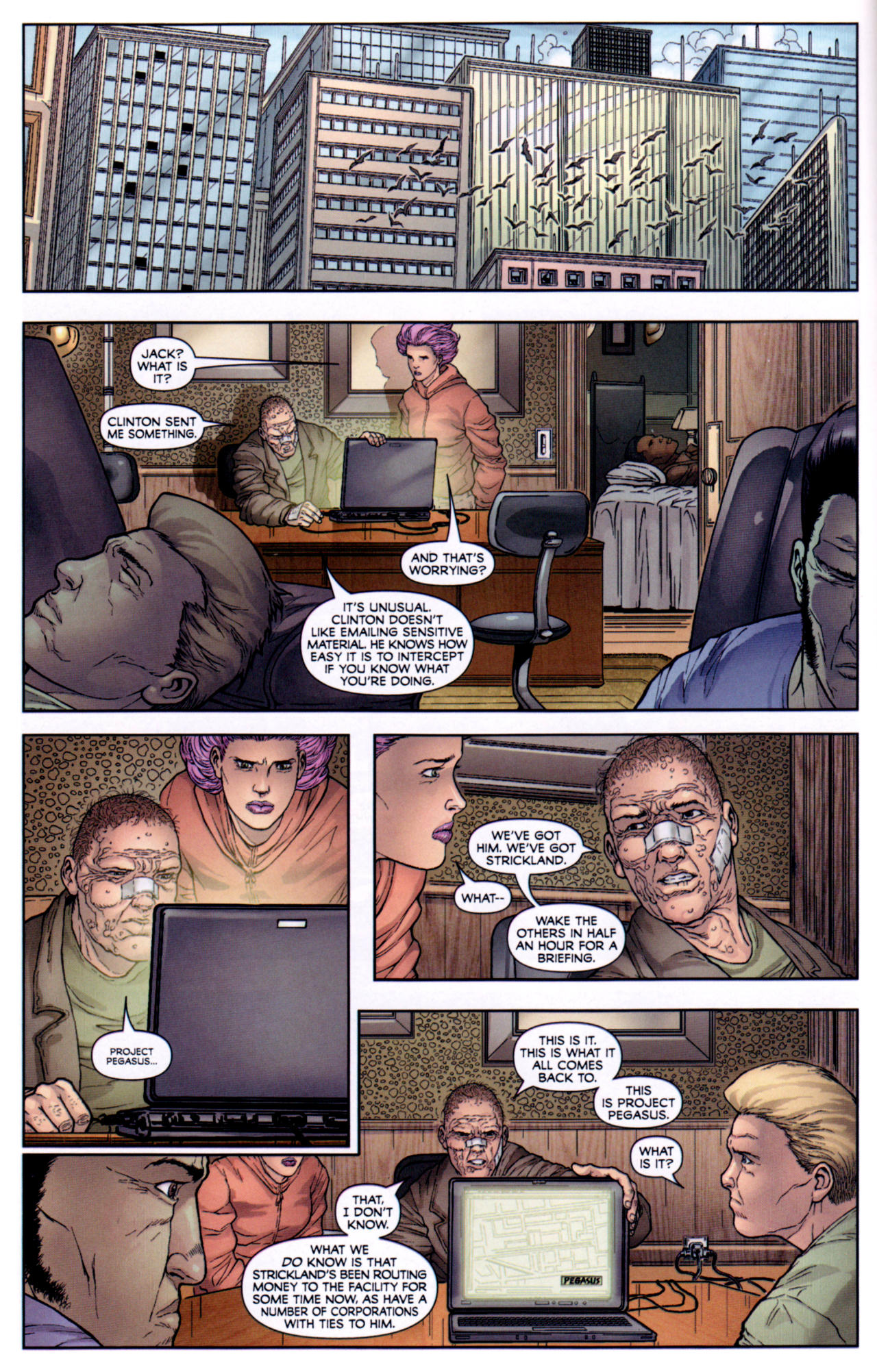 Read online Helios: Under the Gun comic -  Issue #3 - 8