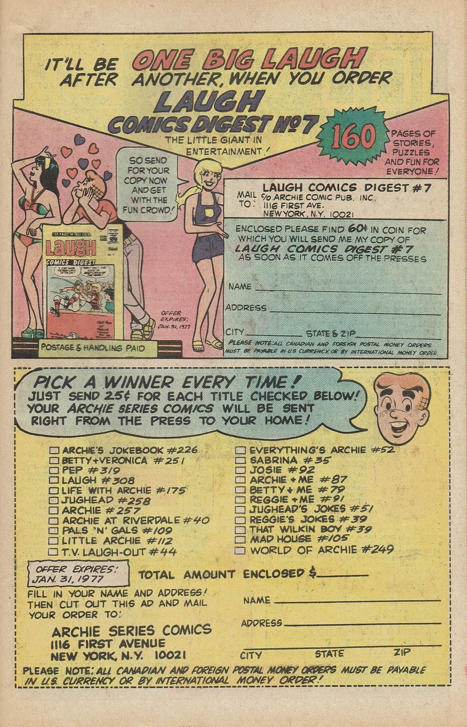 Read online Archie's Joke Book Magazine comic -  Issue #225 - 27
