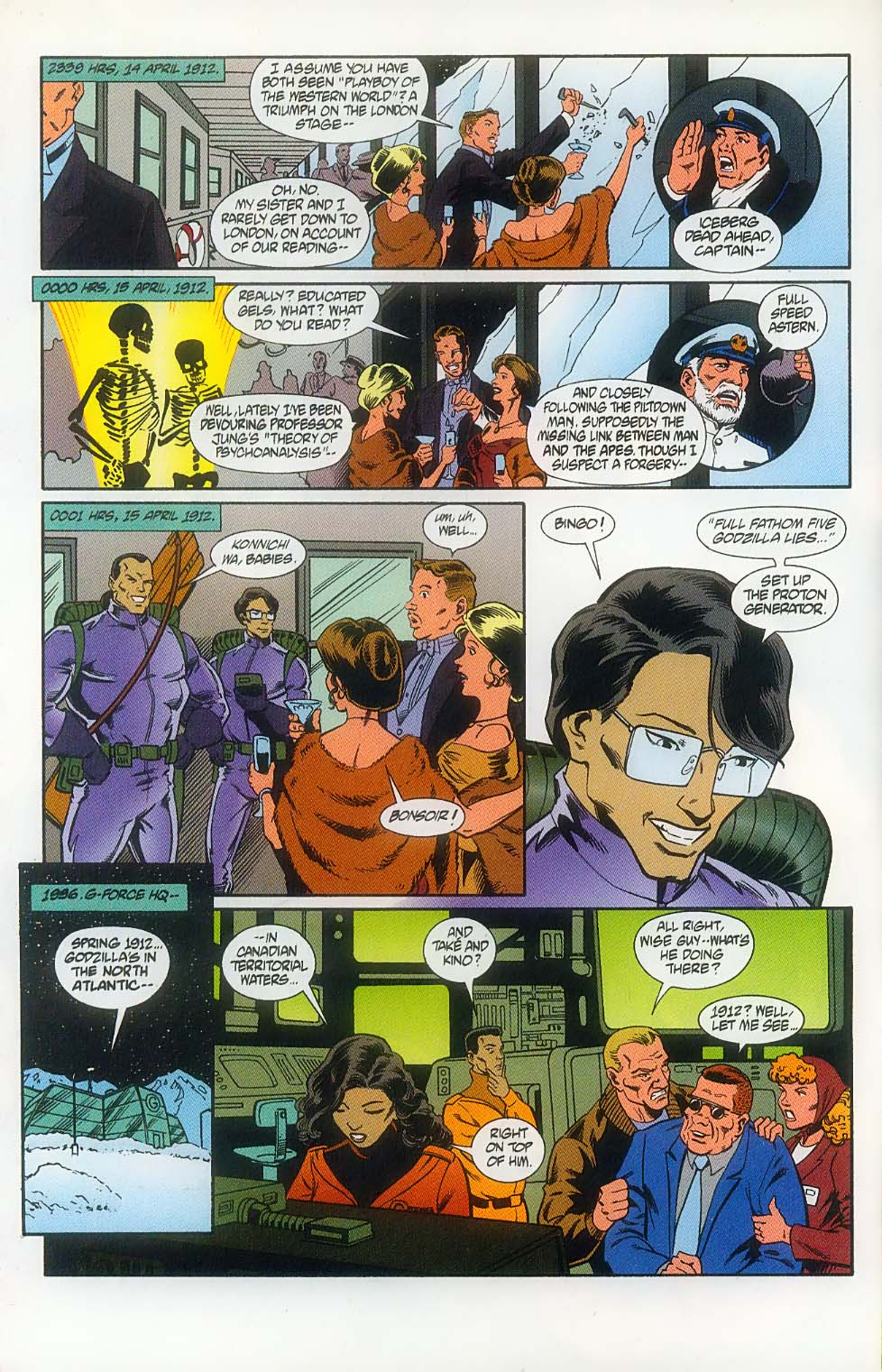 Read online Godzilla (1995) comic -  Issue #11 - 7