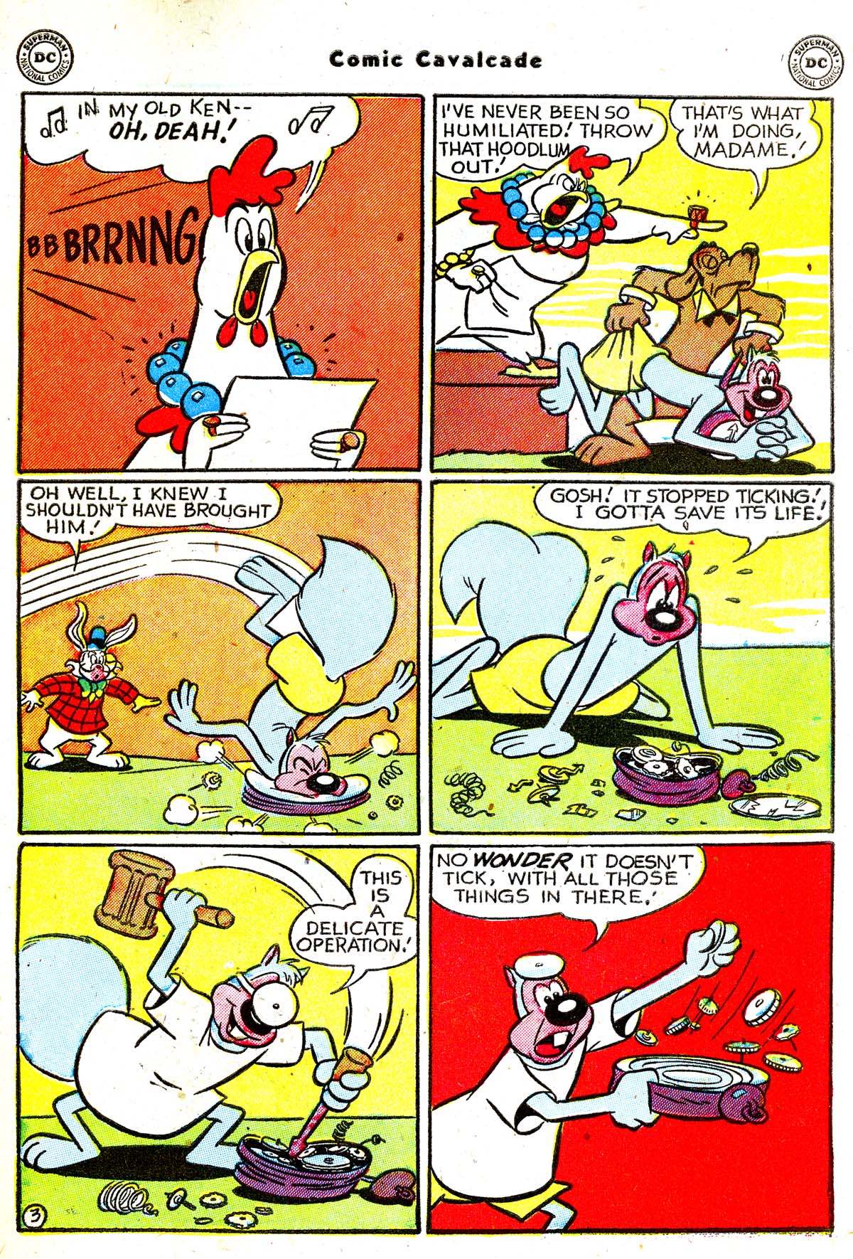 Read online Comic Cavalcade comic -  Issue #48 - 61