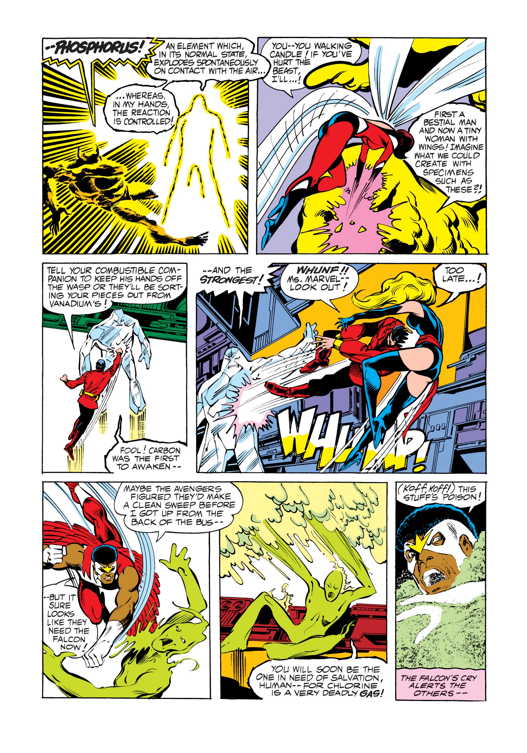 Read online Marvel Masterworks: The Avengers comic -  Issue # TPB 18 (Part 3) - 36