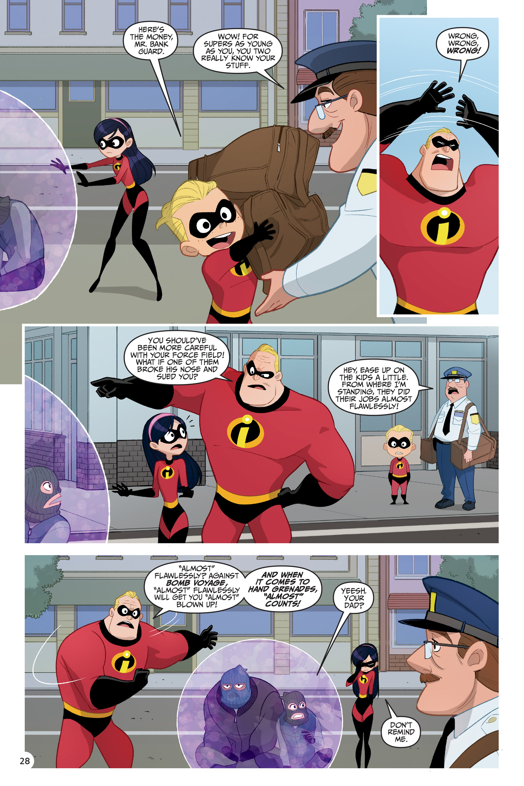 Read online Disney / Pixar The Incredibles 2: Crisis In Mid-Life! & Other Stories comic -  Issue # _TPB - 28