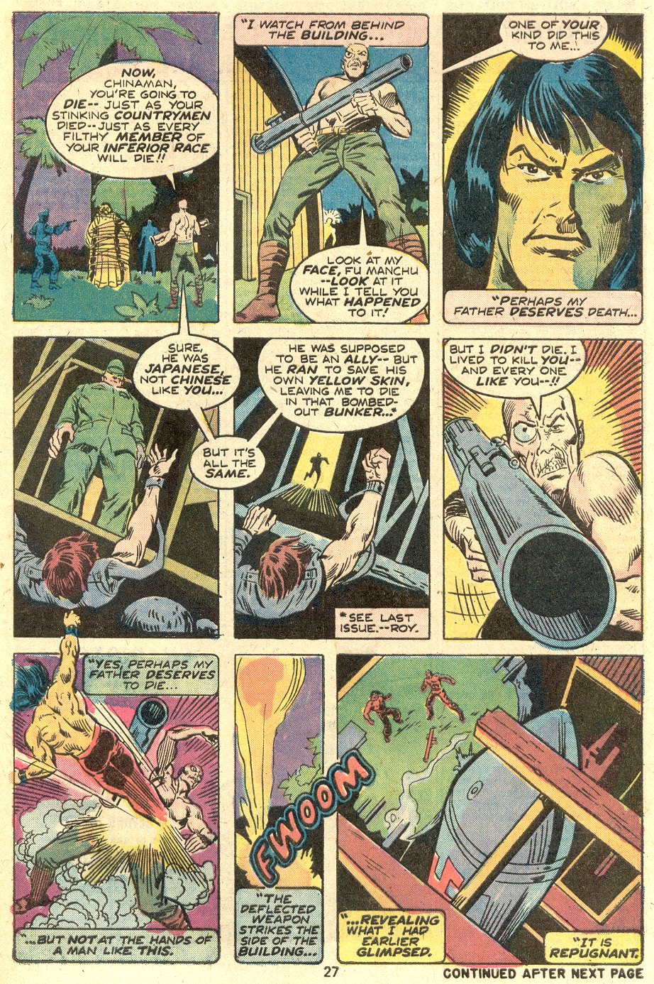 Master of Kung Fu (1974) Issue #24 #9 - English 16
