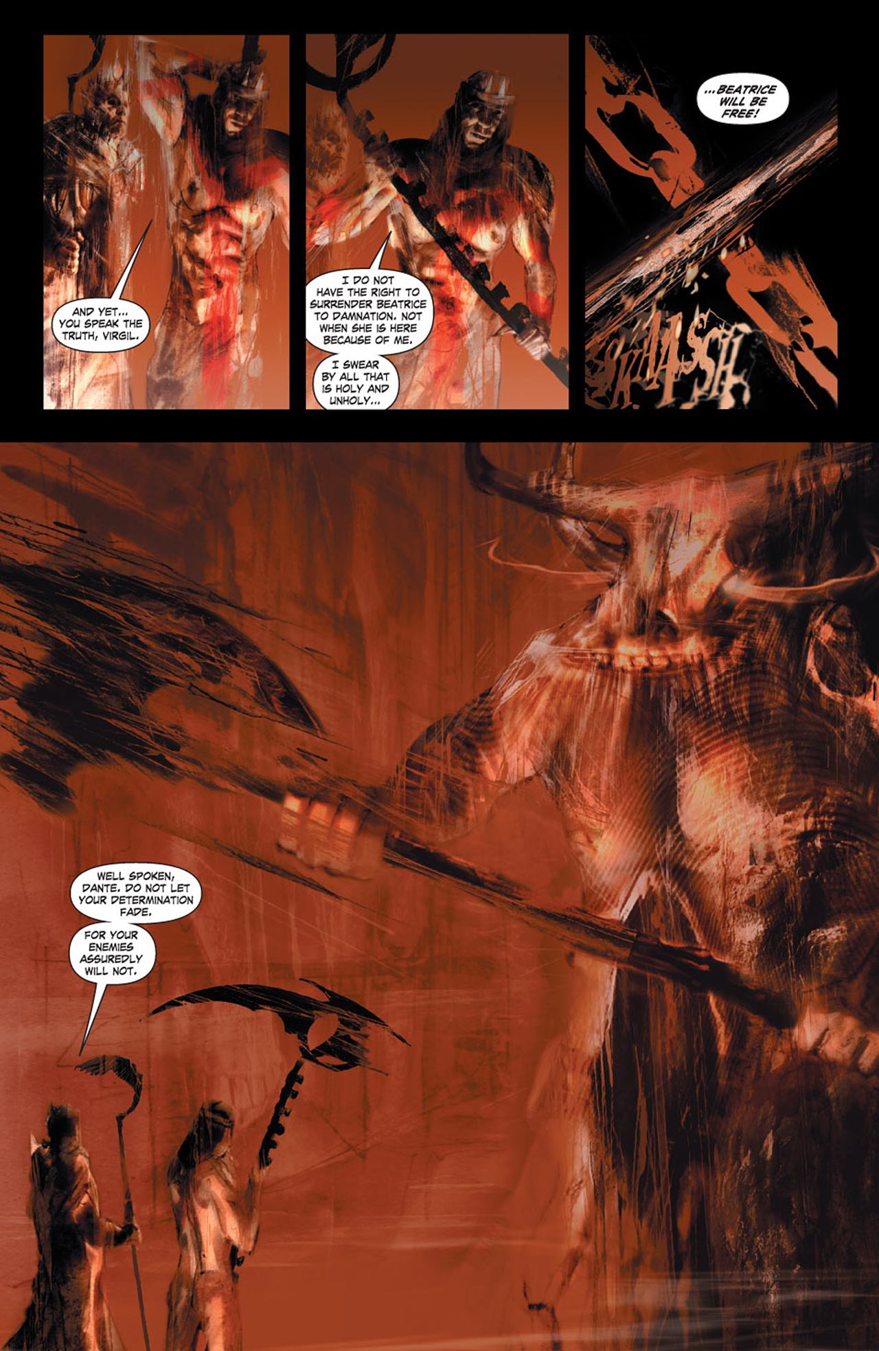 Read online Dante's Inferno comic -  Issue #4 - 8