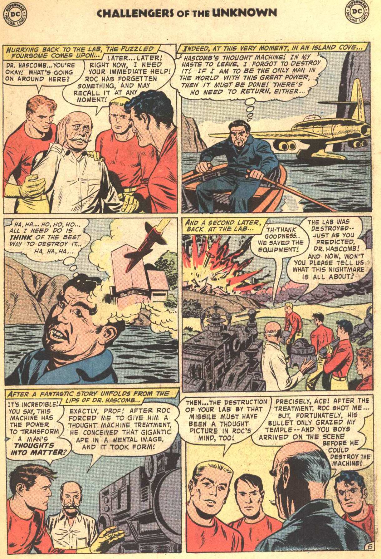 Read online Challengers of the Unknown (1958) comic -  Issue #79 - 7