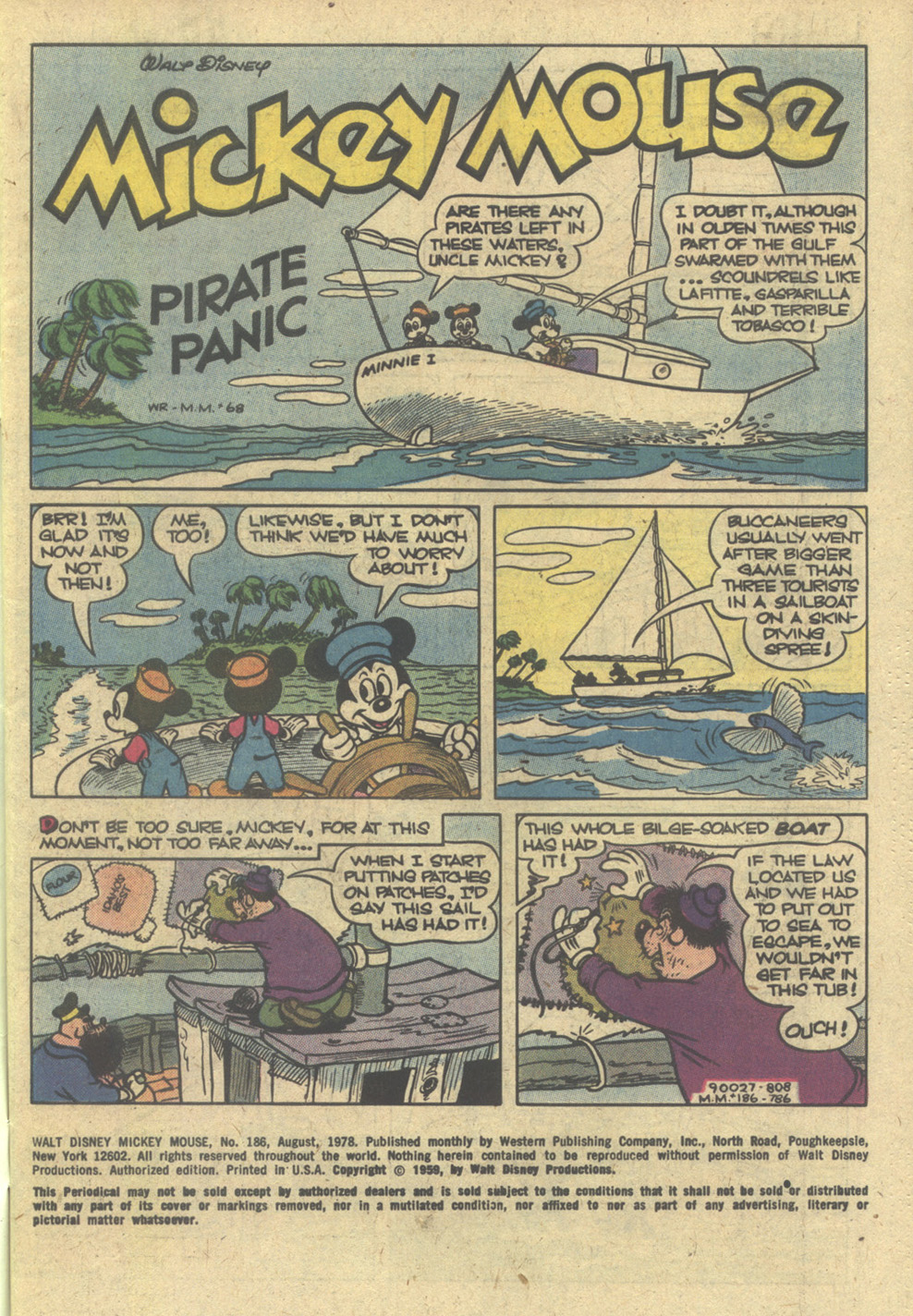 Walt Disney's Mickey Mouse issue 186 - Page 3