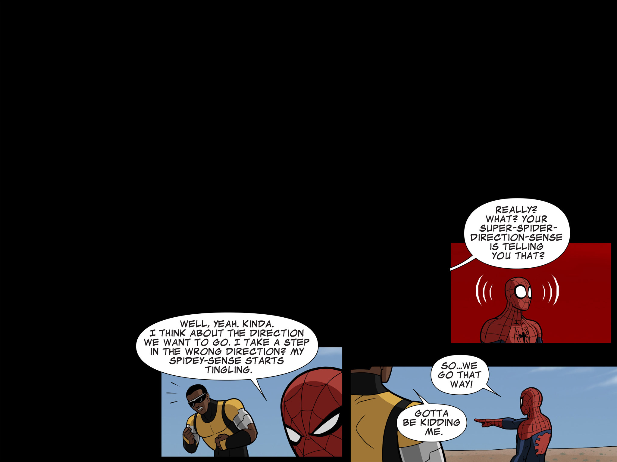 Read online Ultimate Spider-Man (Infinite Comics) (2015) comic -  Issue #9 - 10