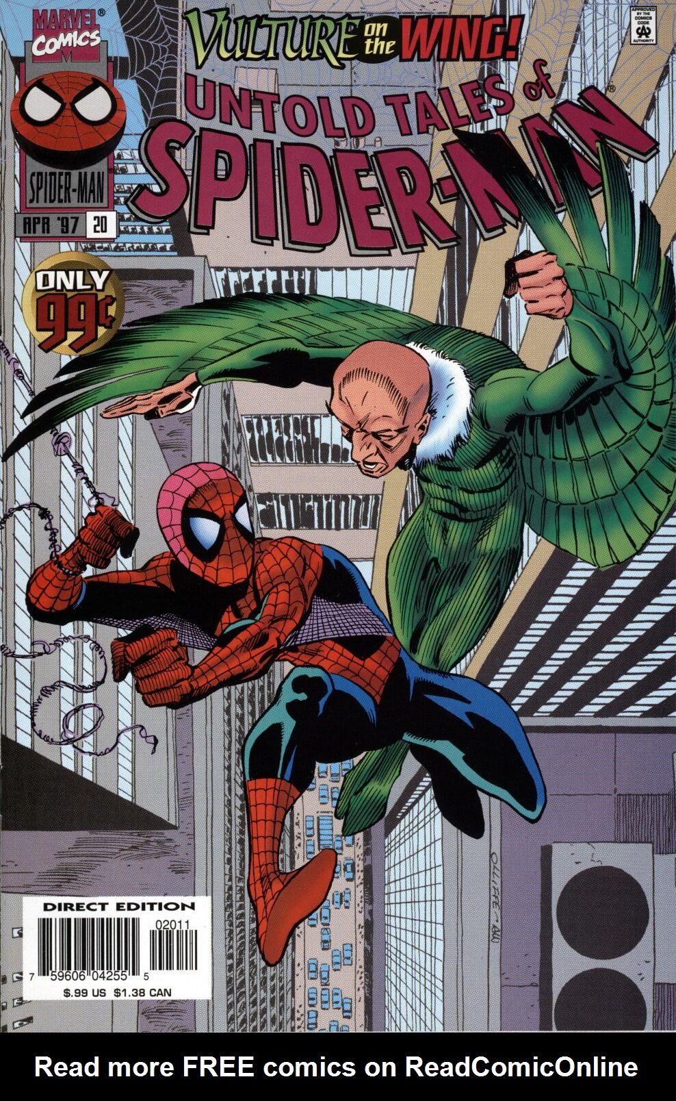 Read online Untold Tales of Spider-Man comic -  Issue #20 - 1