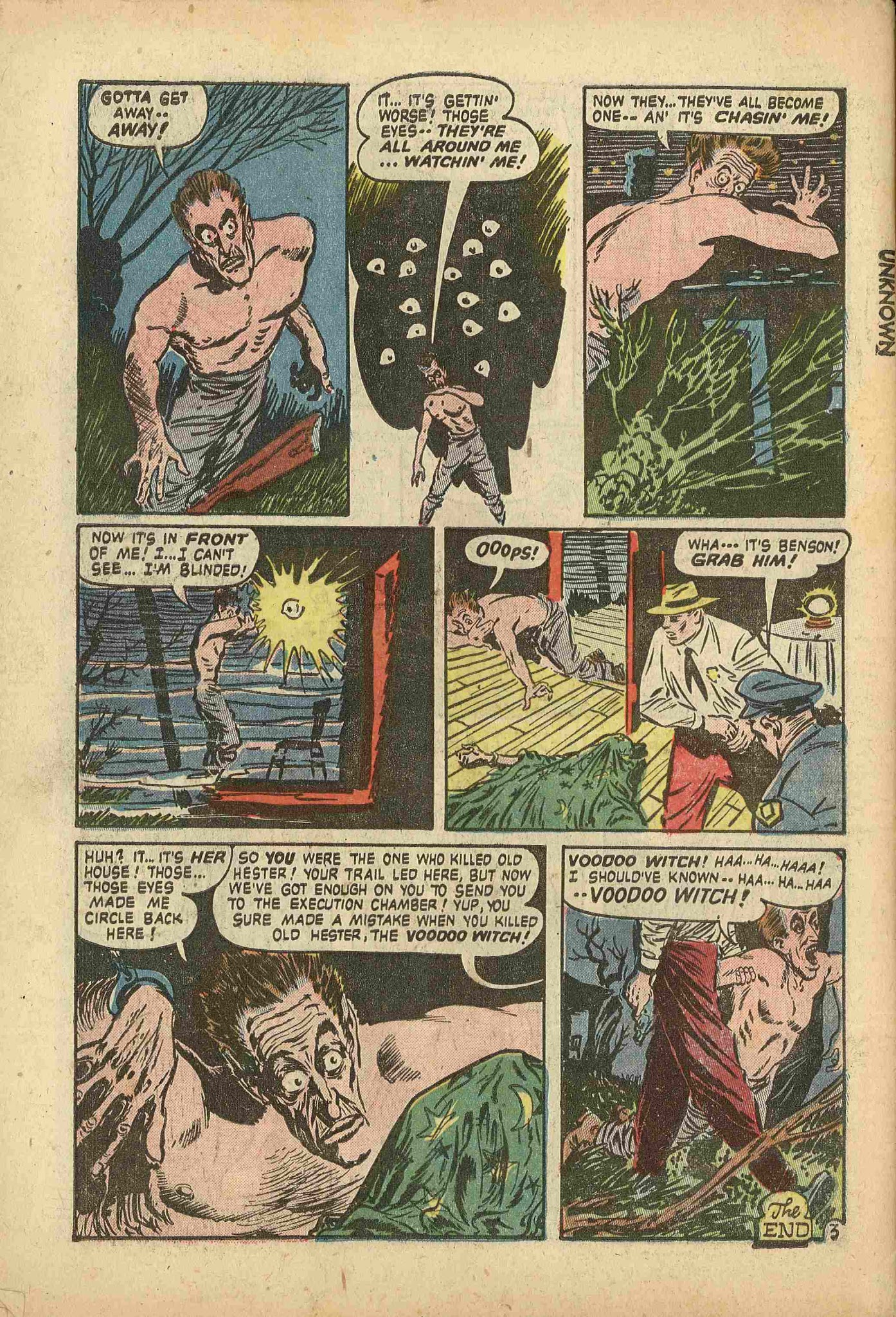Read online Adventures Into The Unknown comic -  Issue #39 - 34