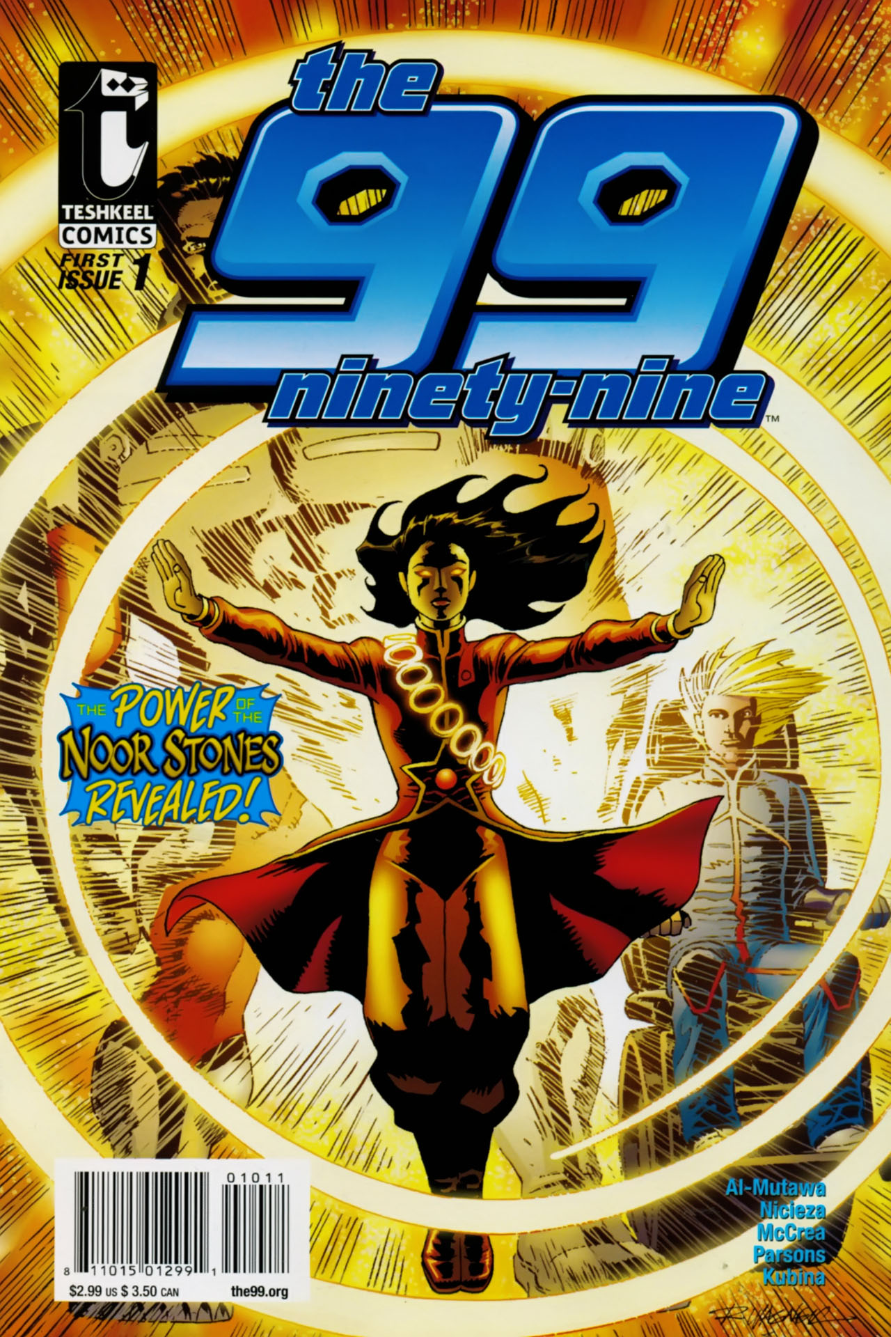 Read online The 99 comic -  Issue #1 - 1