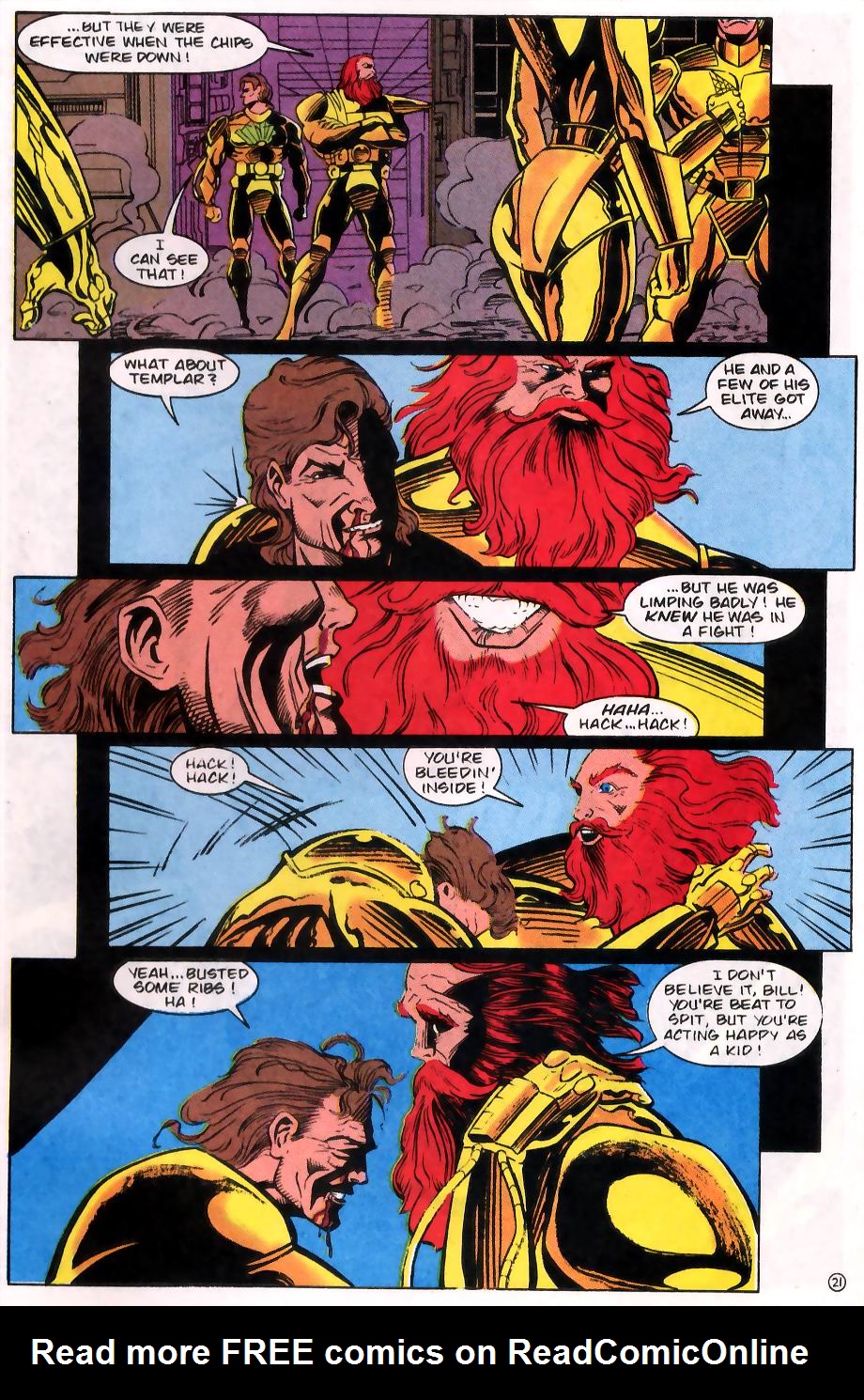 Read online The Web (1991) comic -  Issue #10 - 24