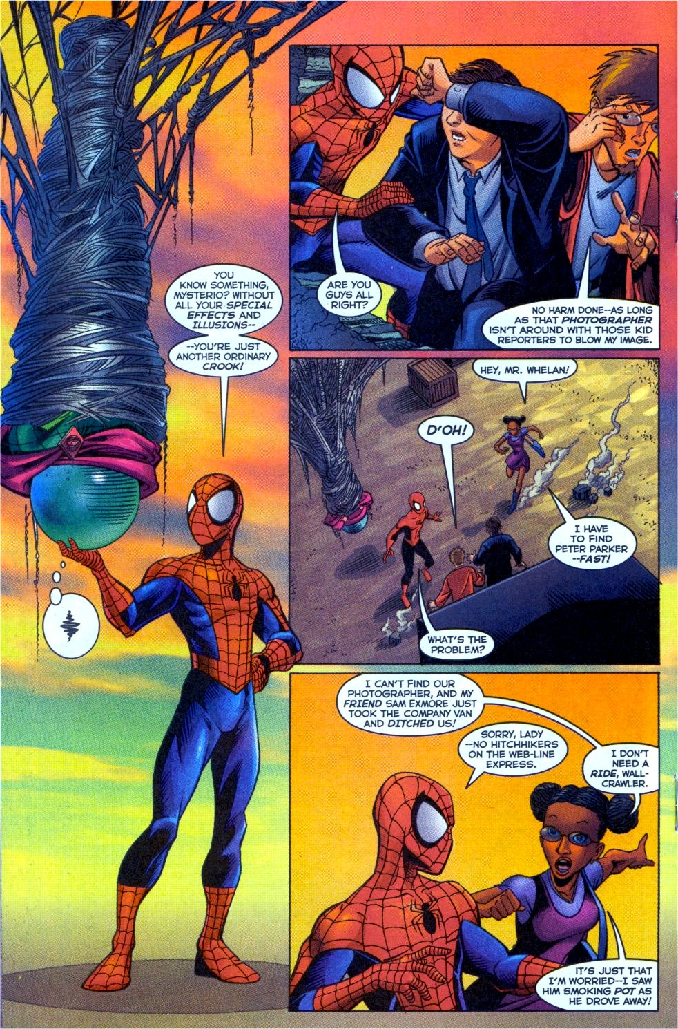 Read online Webspinners: Tales of Spider-Man comic -  Issue #15 - 16