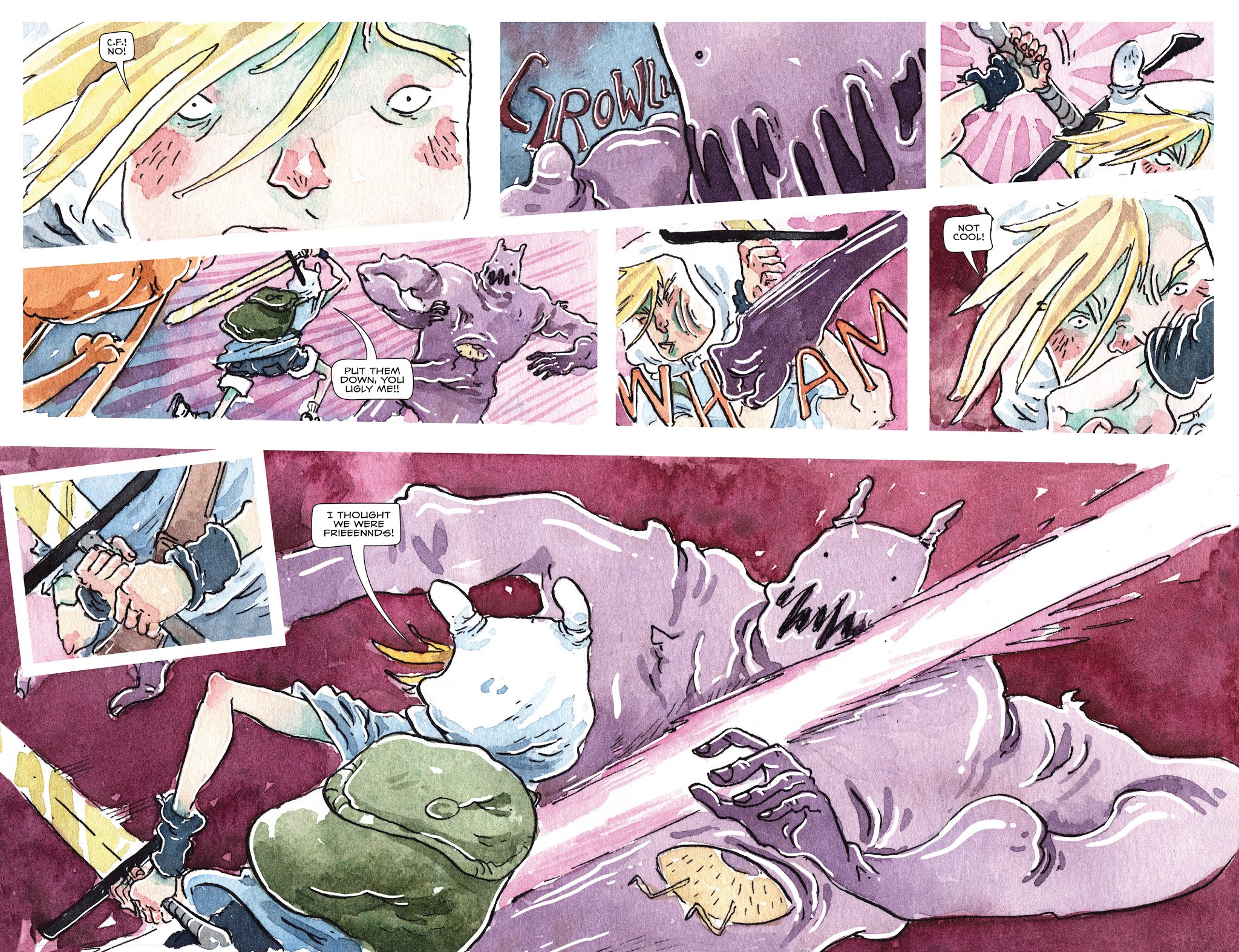 Read online Adventure Time Comics comic -  Issue #25 - 29
